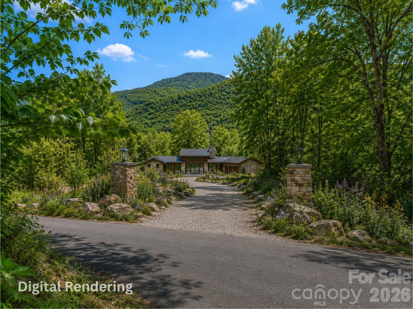 Digital rendering. - 488 Warbler Lane, Black Mountain