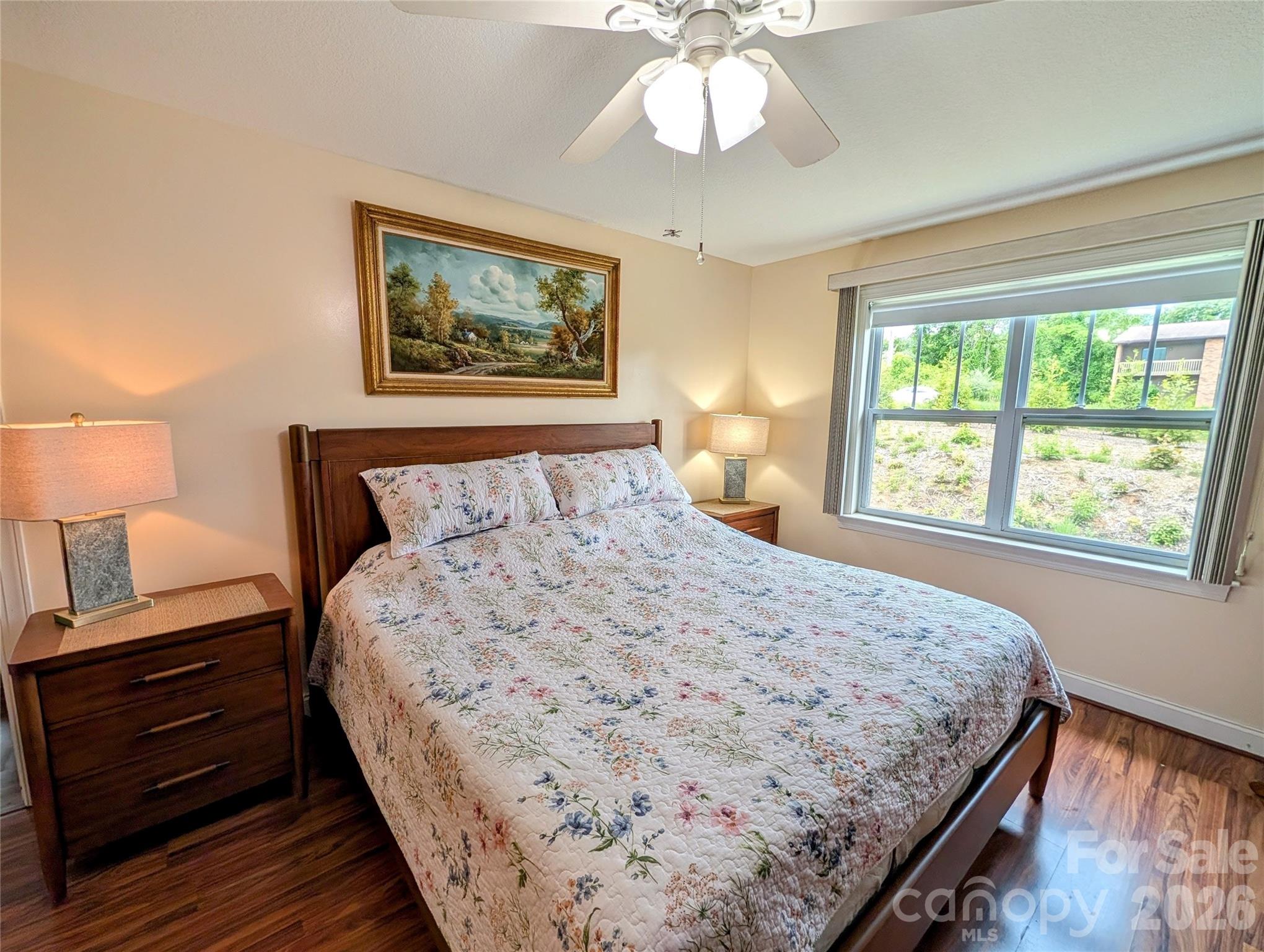 King size bed and nightstands fit easily - 65 Foxden Drive, Fletcher