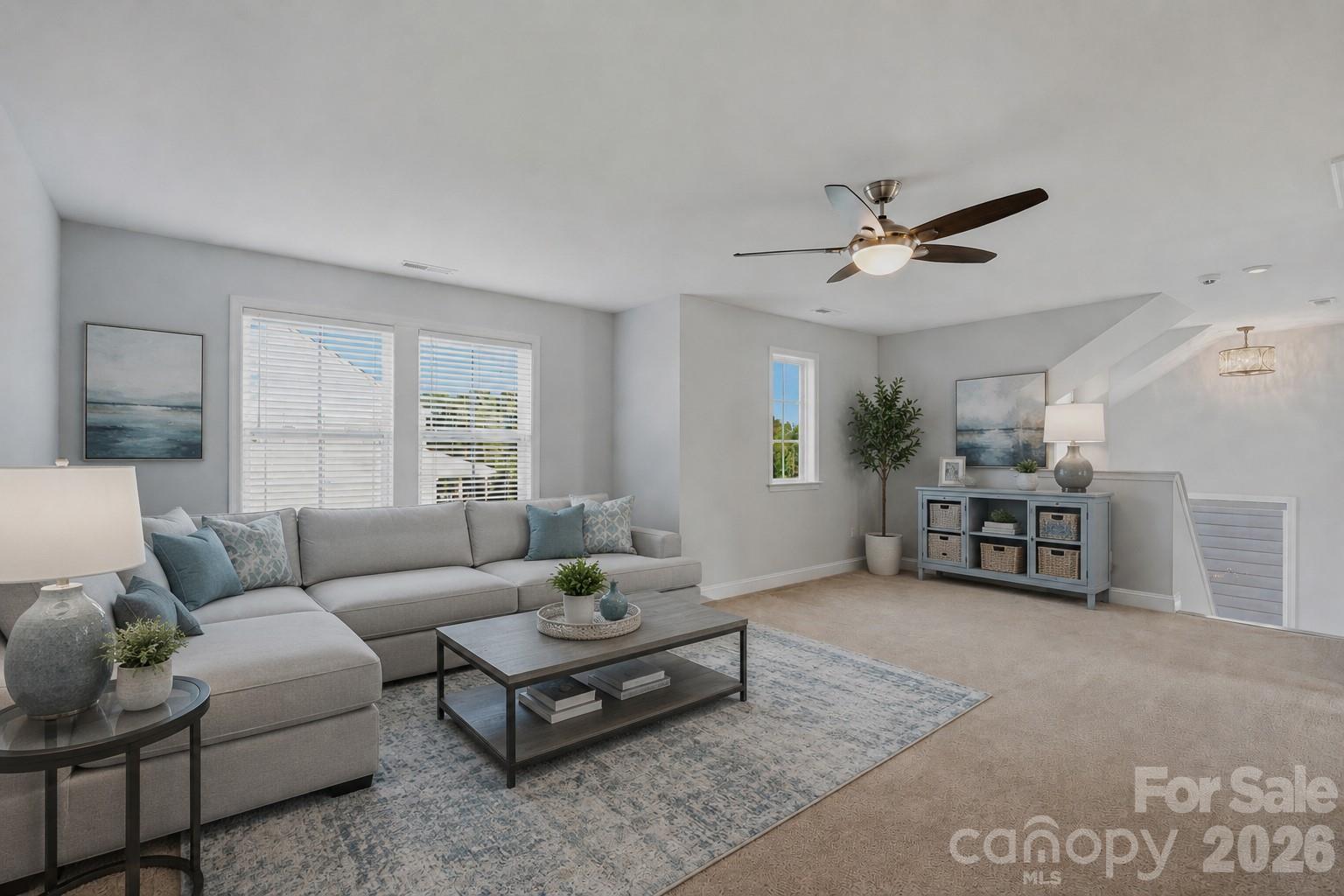 Upper loft virtually staged. - 2107 Masons Bend Drive, Fort Mill