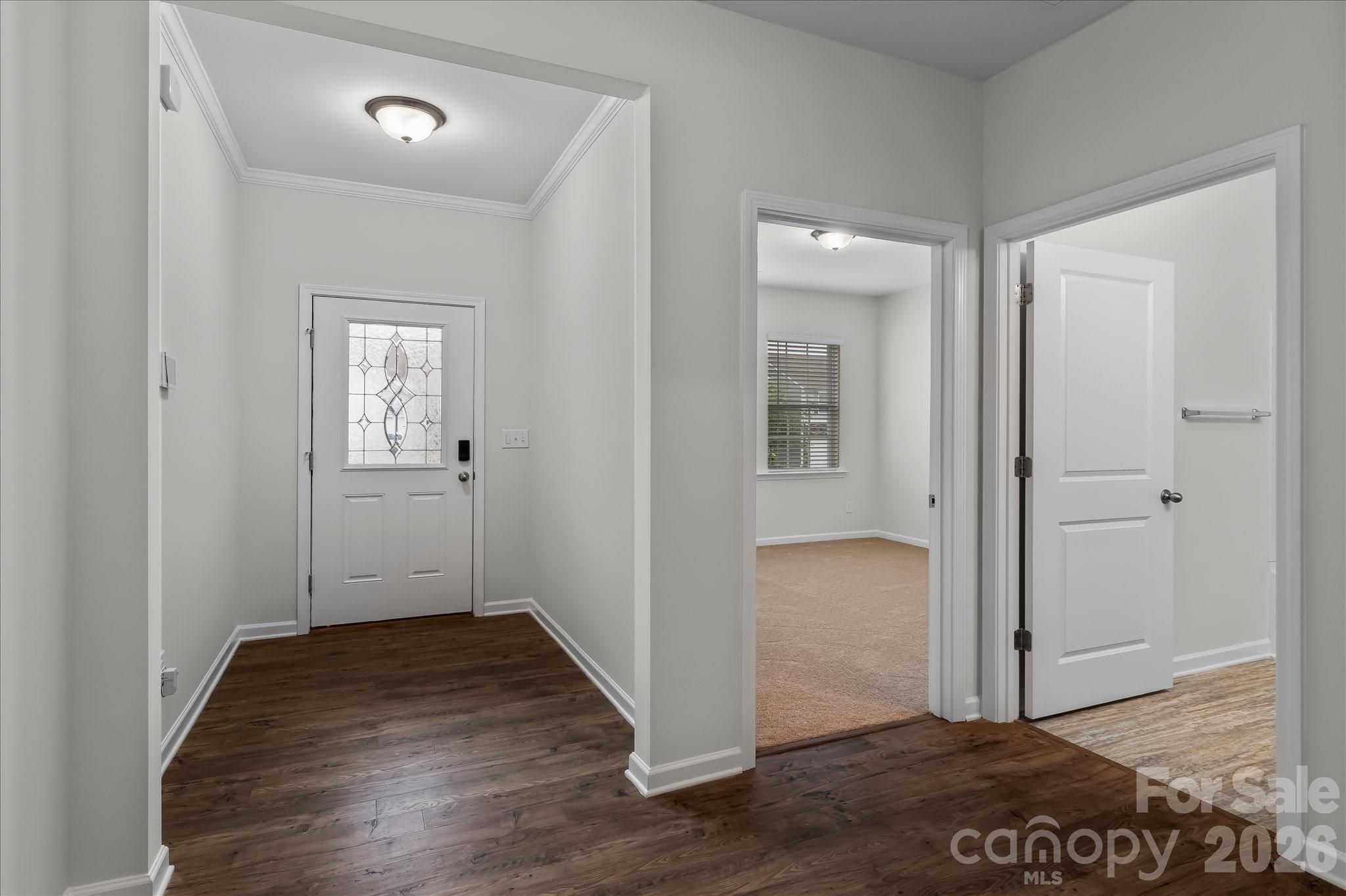 Front hallway / Bedroom 2 / Full Bathroom - 188 Cherry Birch Street, Mooresville
