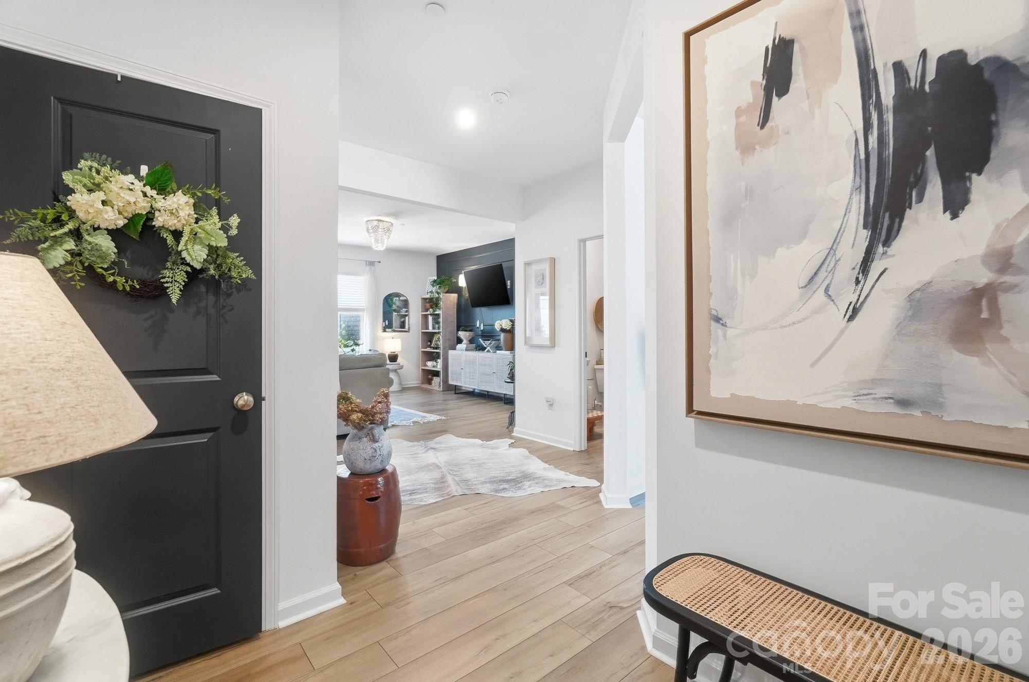 How welcoming is this entry way?! - 1246 Nesters Store Place SW, Concord