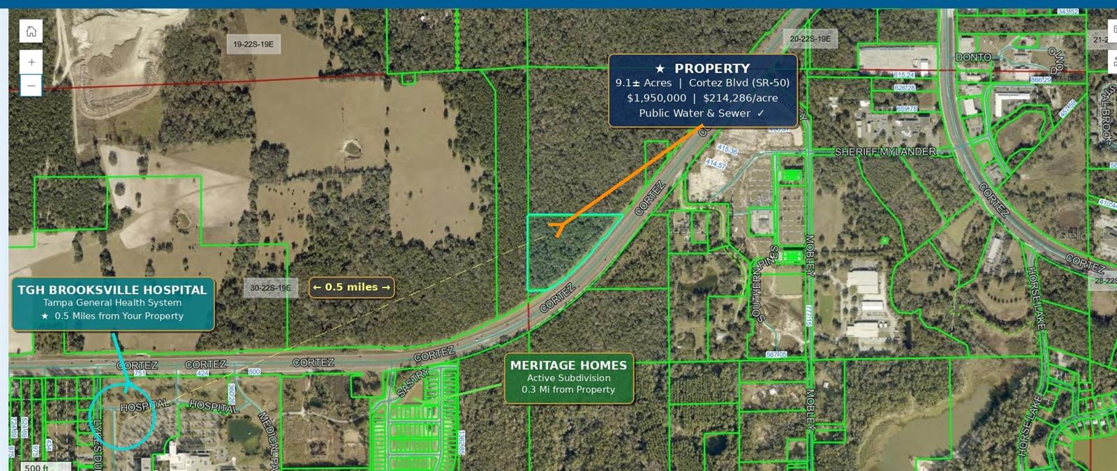 Land at TBD CORTEZ BLVD, BROOKSVILLE