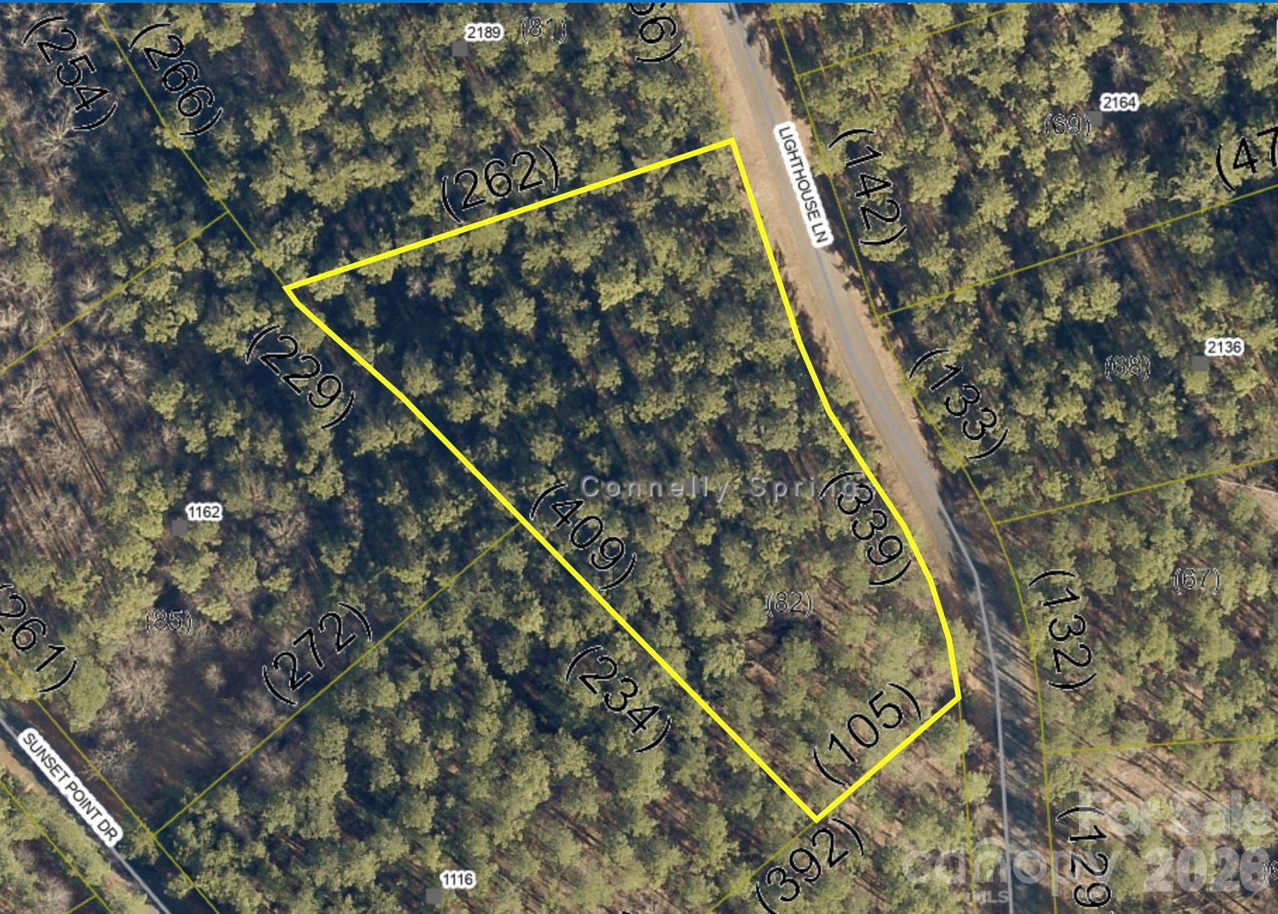Lot at 2143 Lighthouse Lane, Connelly Springs, photo 7 of 13