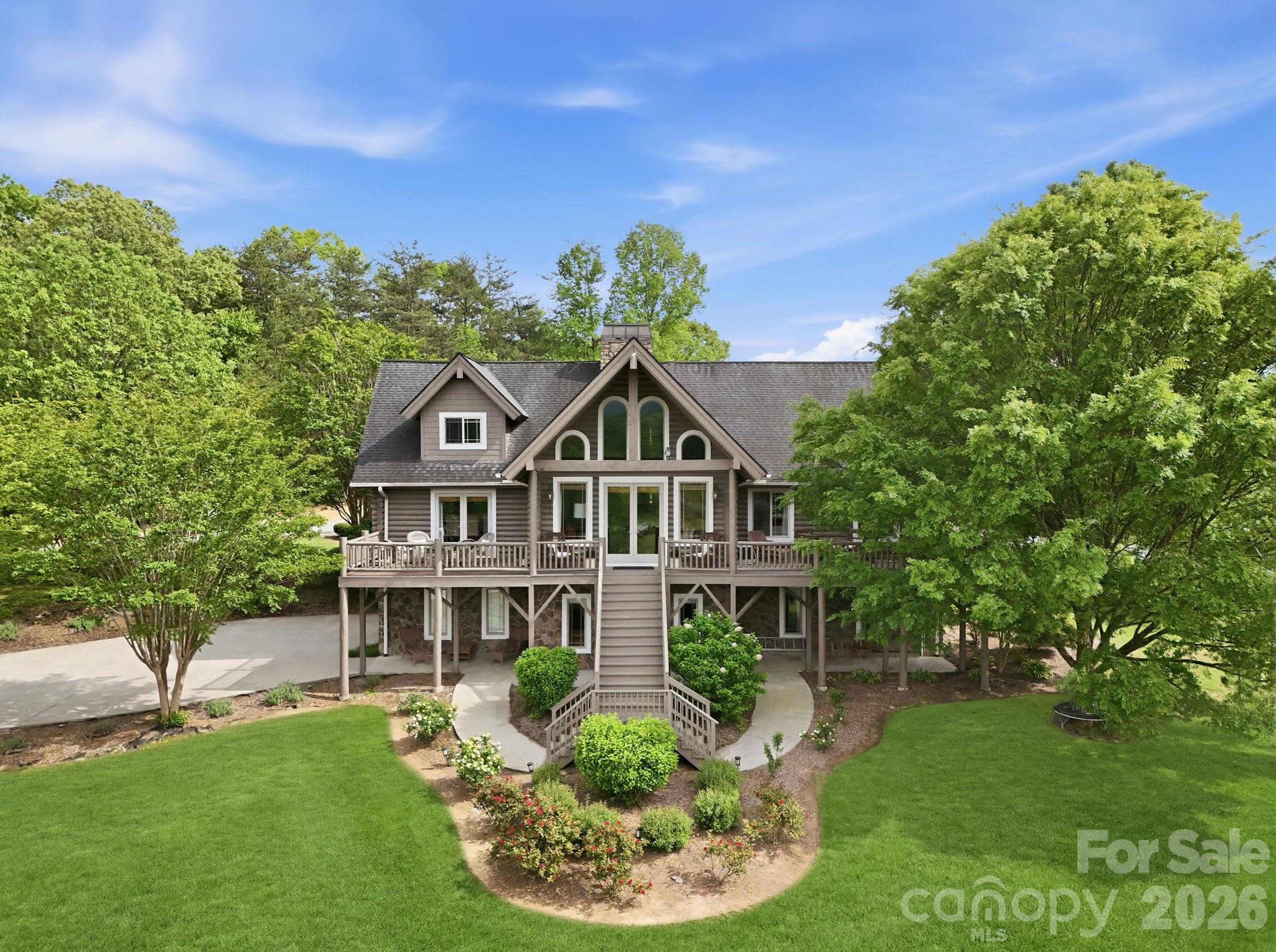 Rear View - 112 Sunny Morning Court, Hendersonville