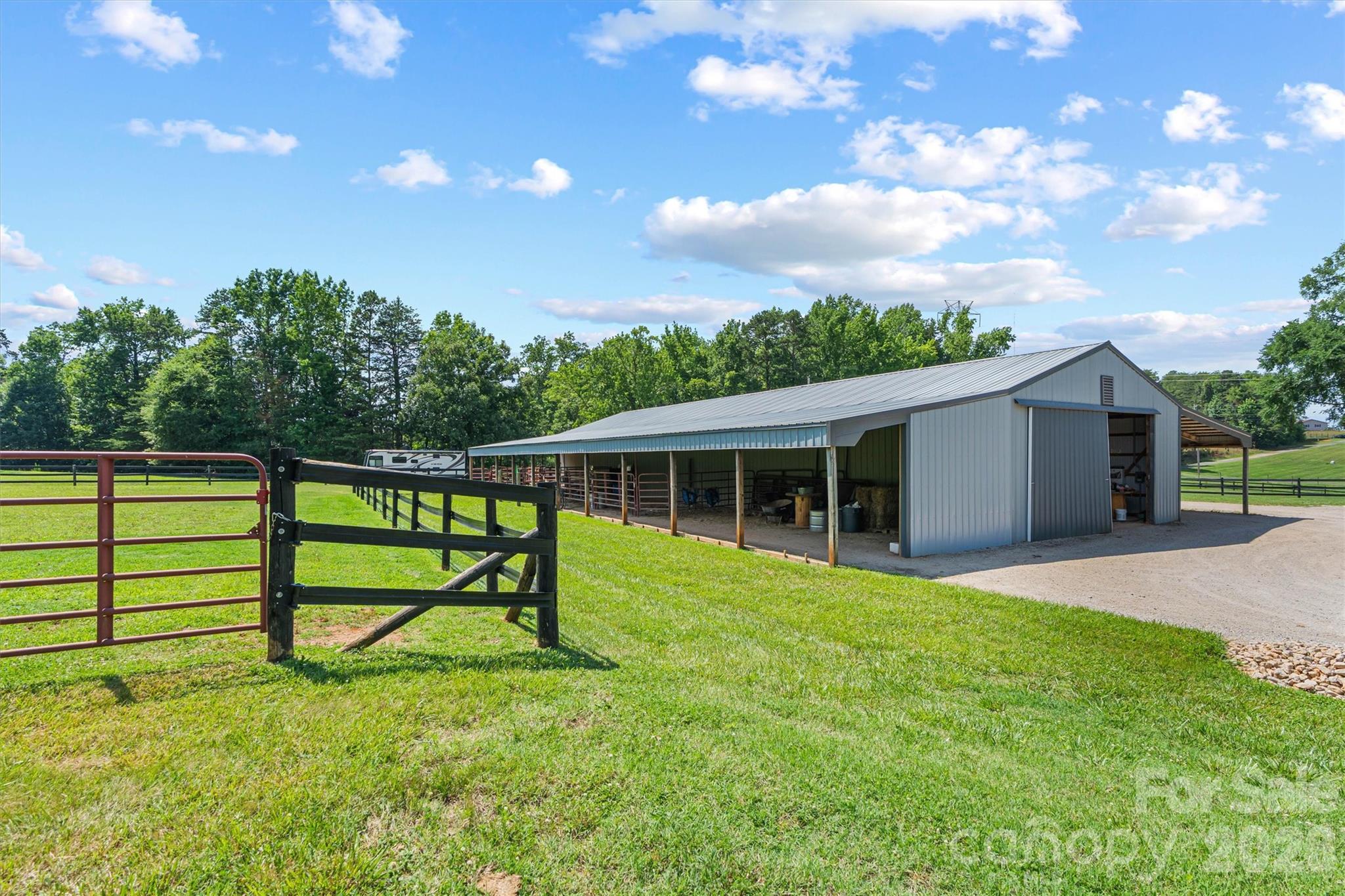 Perfect building for automotive restorers, or folks working in our area's racing world. - 256 Johnson Dairy Road, Mooresville