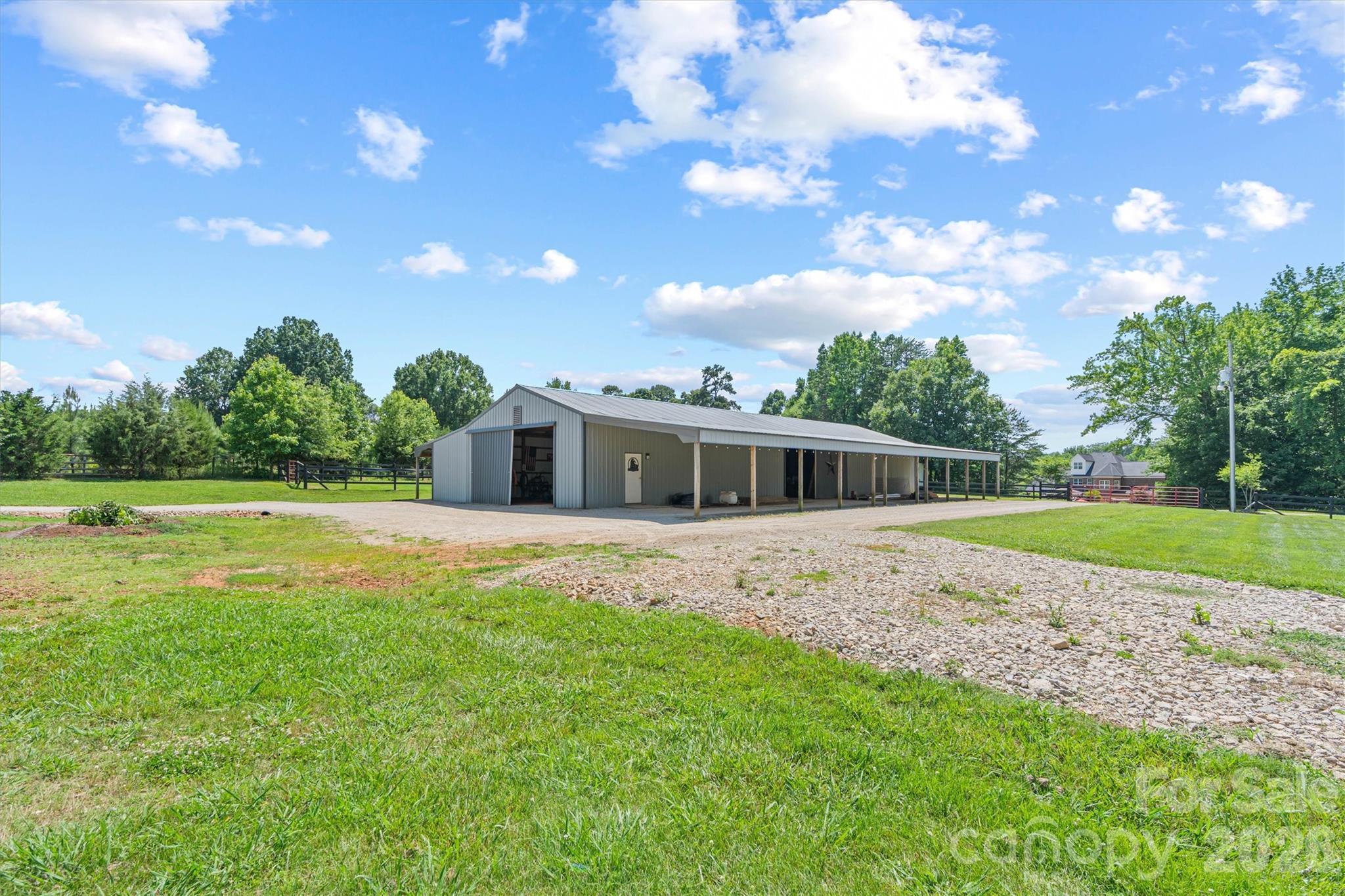 Far off road and home - 256 Johnson Dairy Road, Mooresville