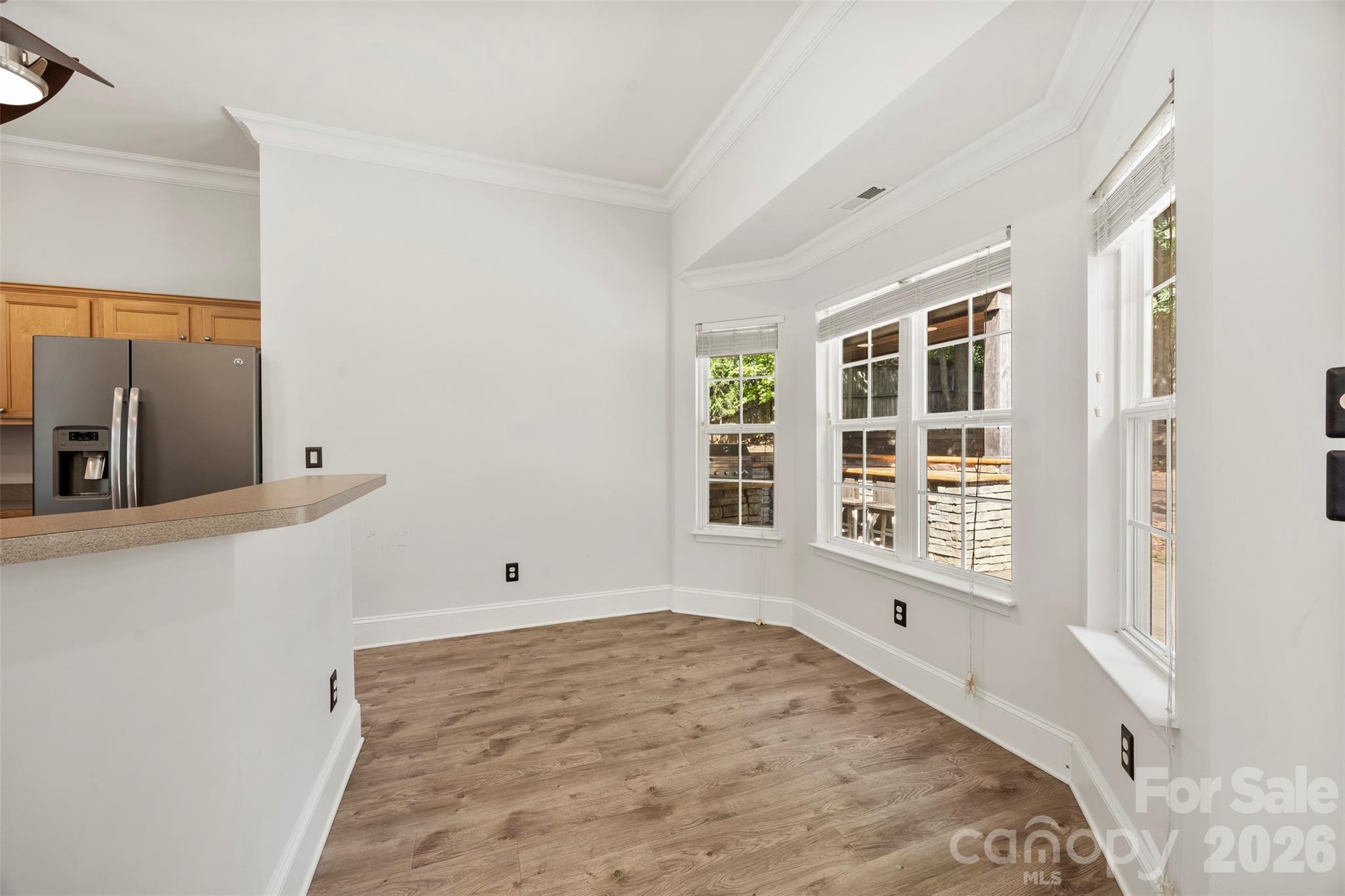 Breakfast nook off of kitchen - 8011 Maxwelton Drive, Huntersville
