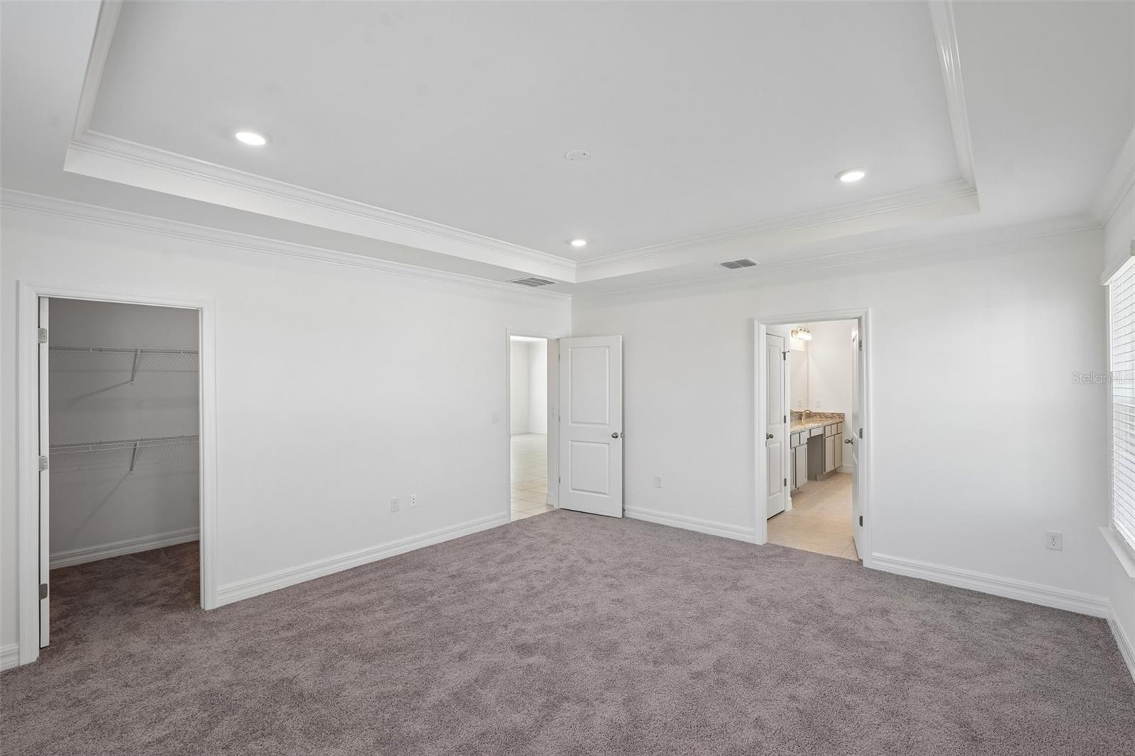 Primary Bedroom with Tray Ceiling - 25503 CALUSA DR, PUNTA GORDA