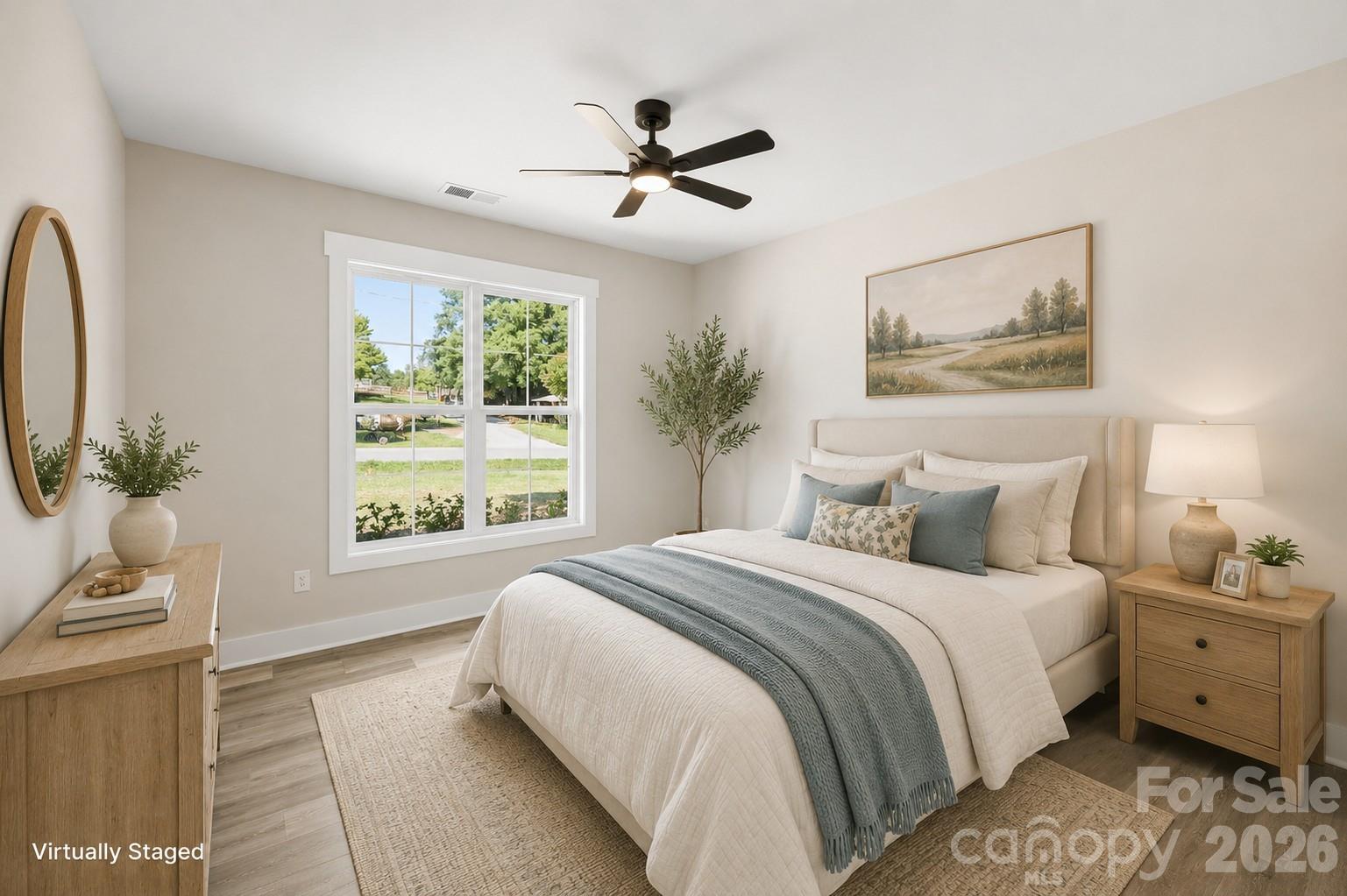 Virtually Staged - Bedroom 2 - 1010 Speight Road, Albemarle