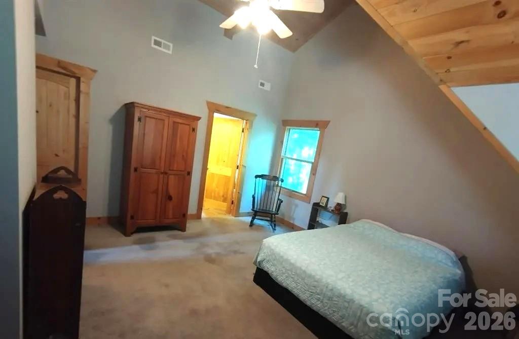Primary Bedroom Upstairs - 453 Grandview Peaks Drive, Nebo
