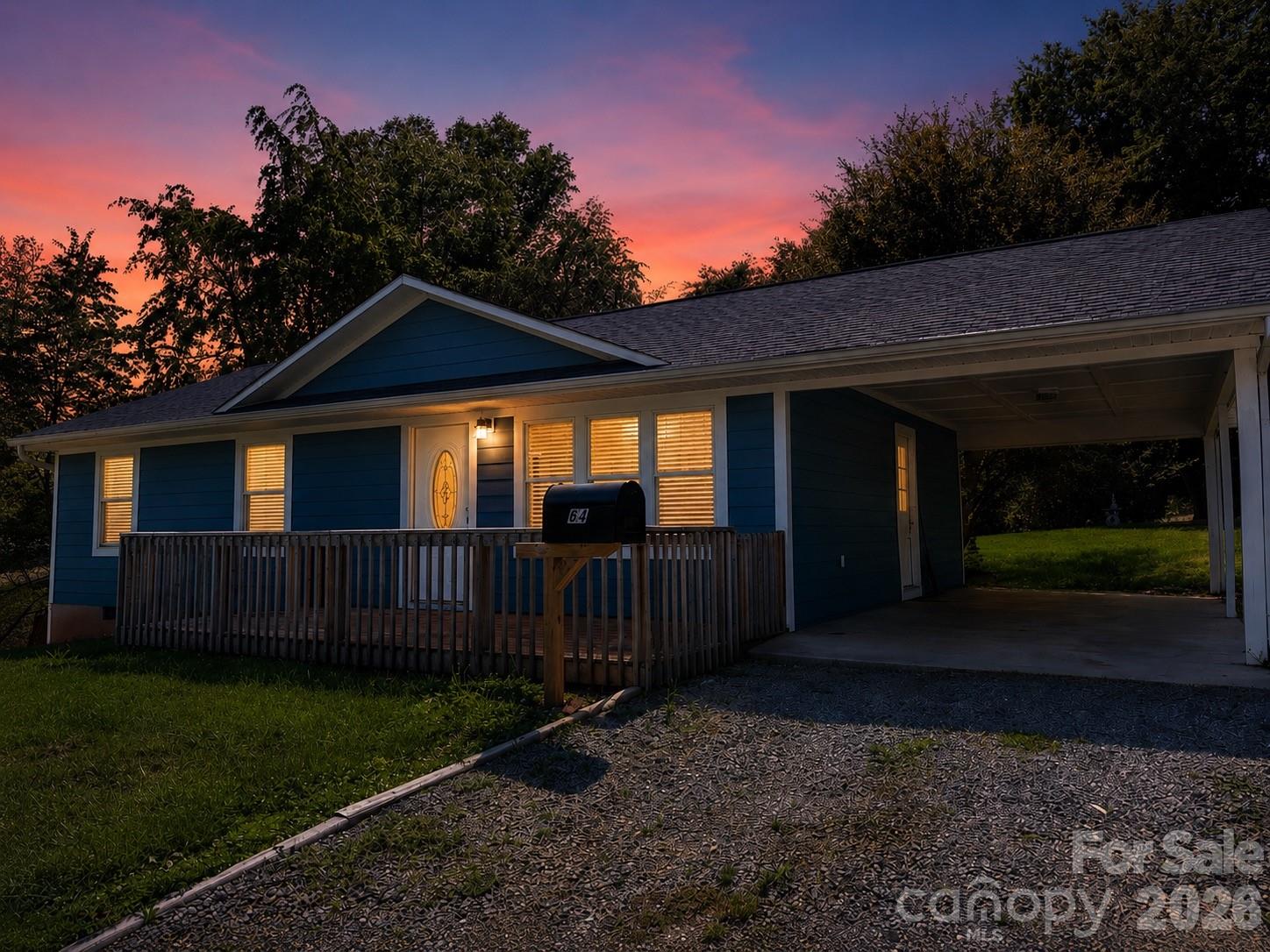 AI twilight effect - 84 E Hunt Drive, Nebo