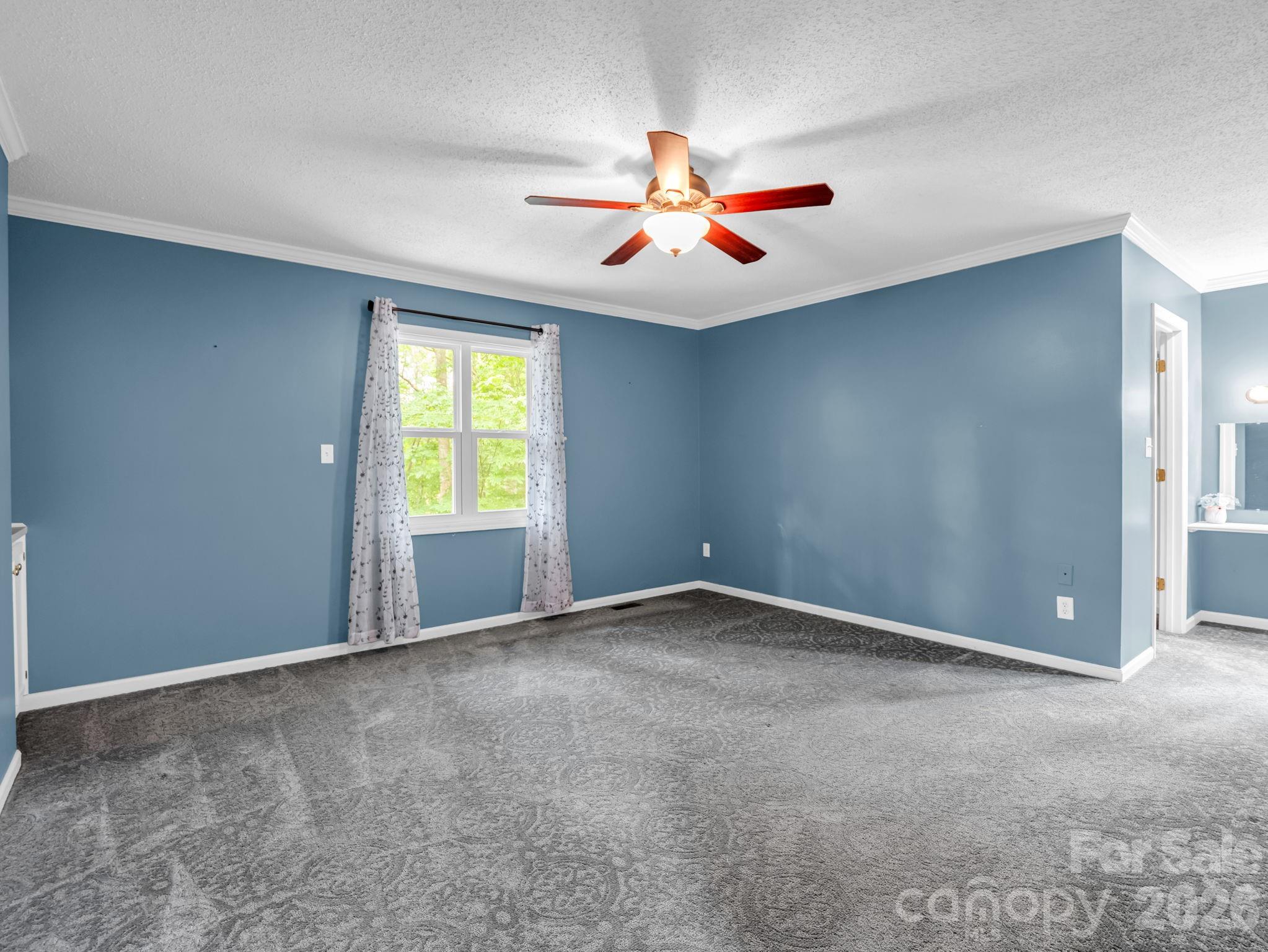Primary bedroom on main level - 1810 Arbor Way Drive, Shelby