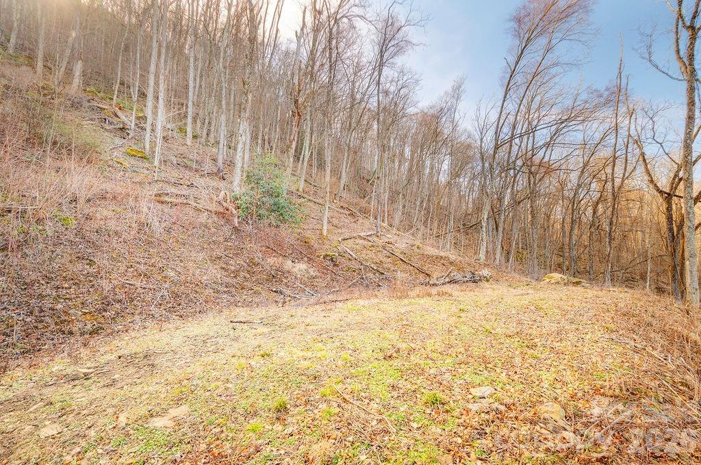Cleared build site right off of the new driveway - 93 Patchens Estate Road, Waynesville
