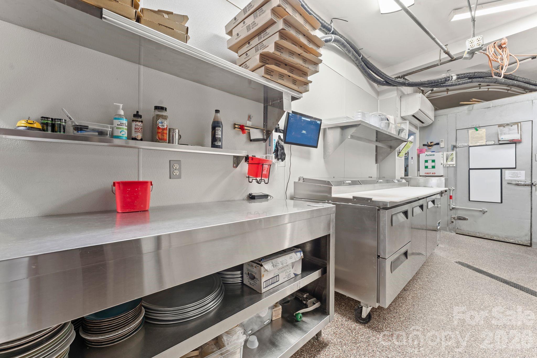 bottom level kitchen - 69 Locust Street, Spruce Pine