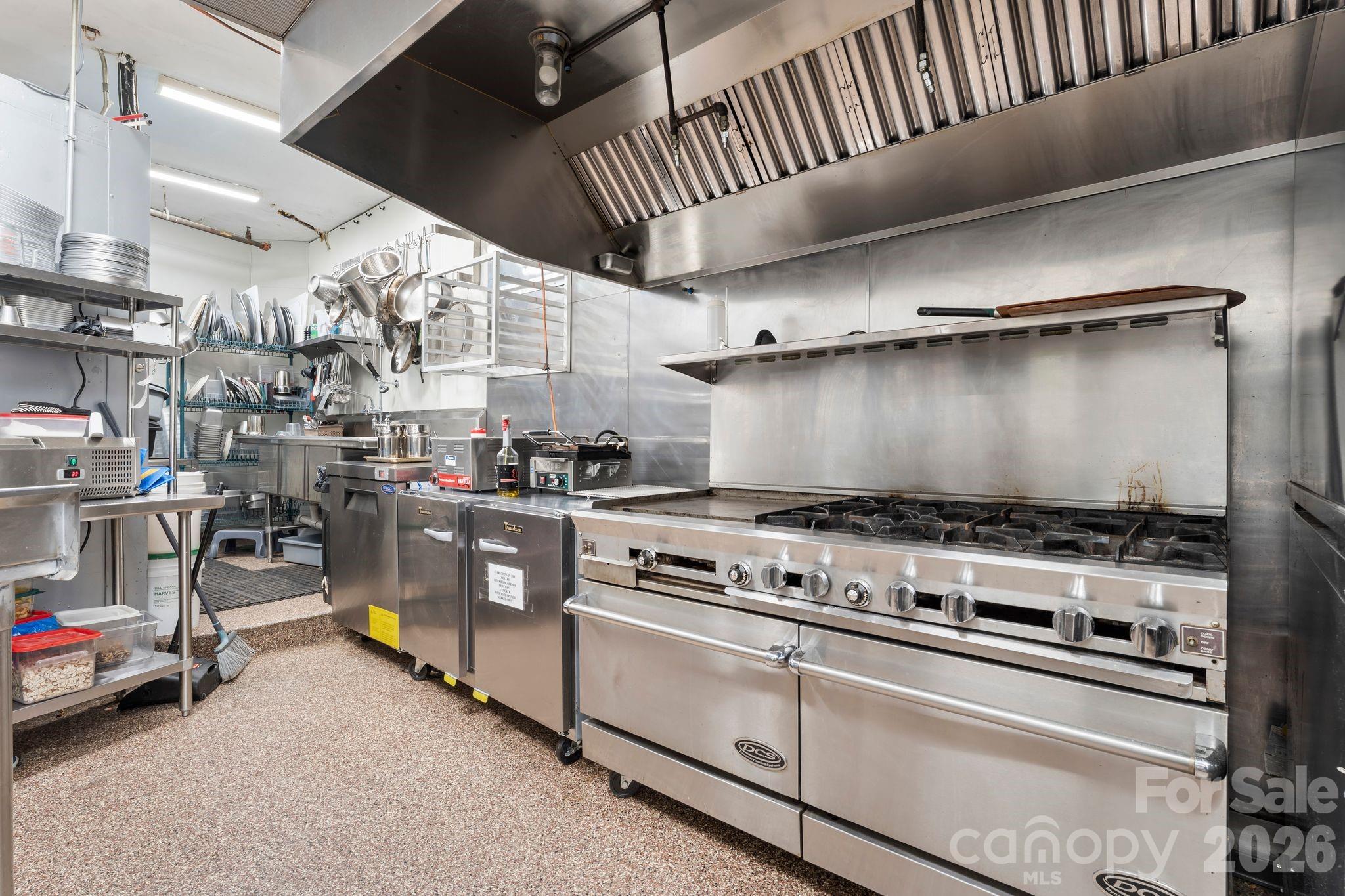 bottom level kitchen - 69 Locust Street, Spruce Pine