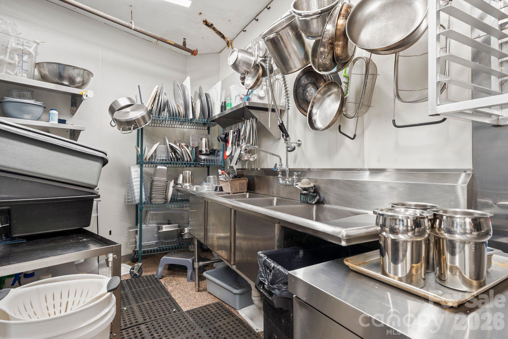 bottom level kitchen - 69 Locust Street, Spruce Pine