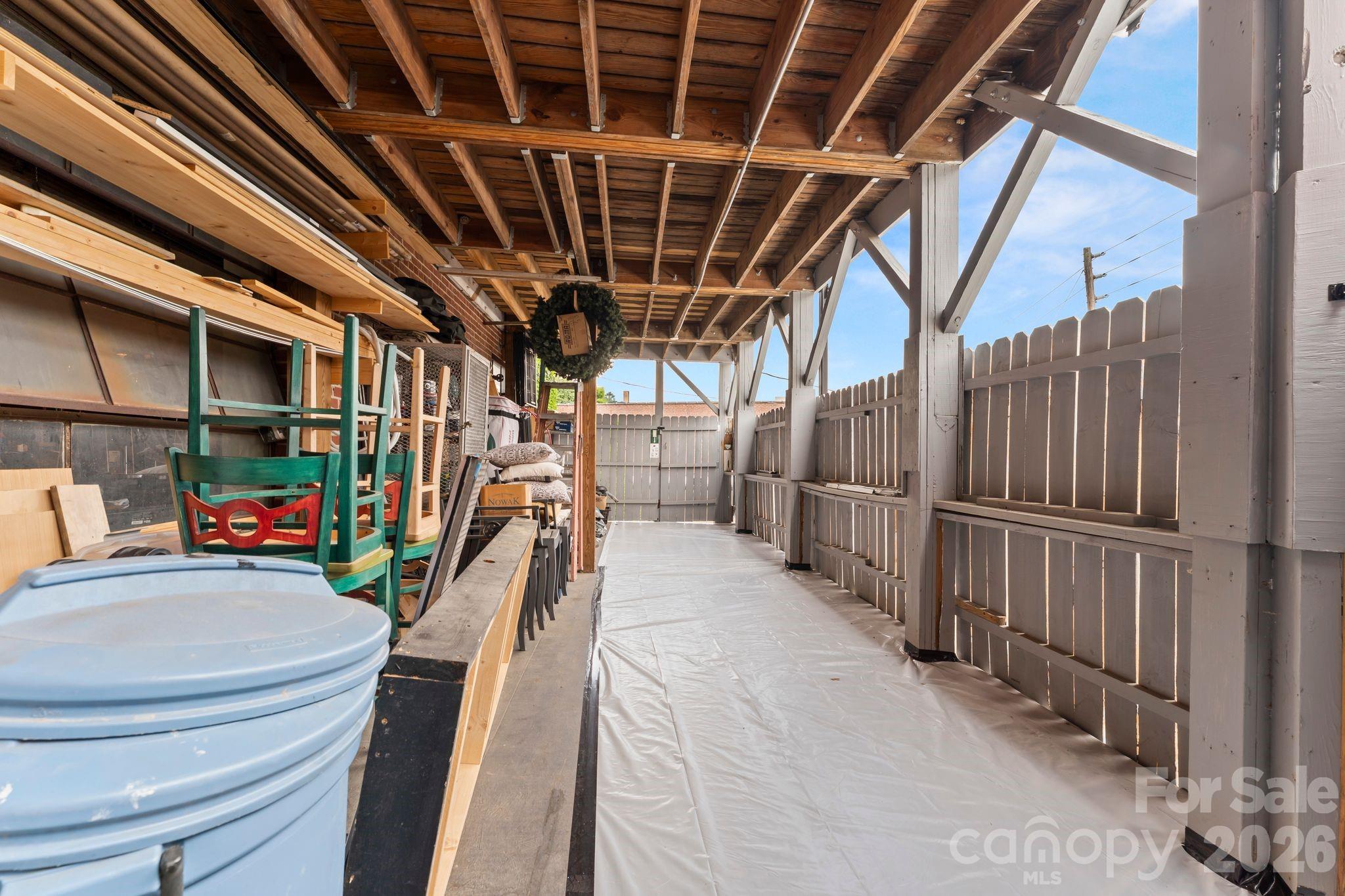 middle floor porch - 69 Locust Street, Spruce Pine