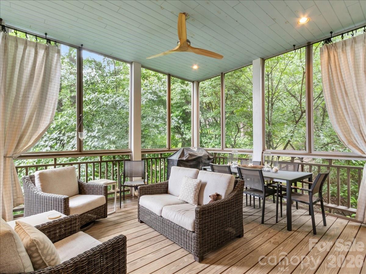 SIDE PORCH WITH PRIVACY - 530 Andrew Banks Road, Burnsville