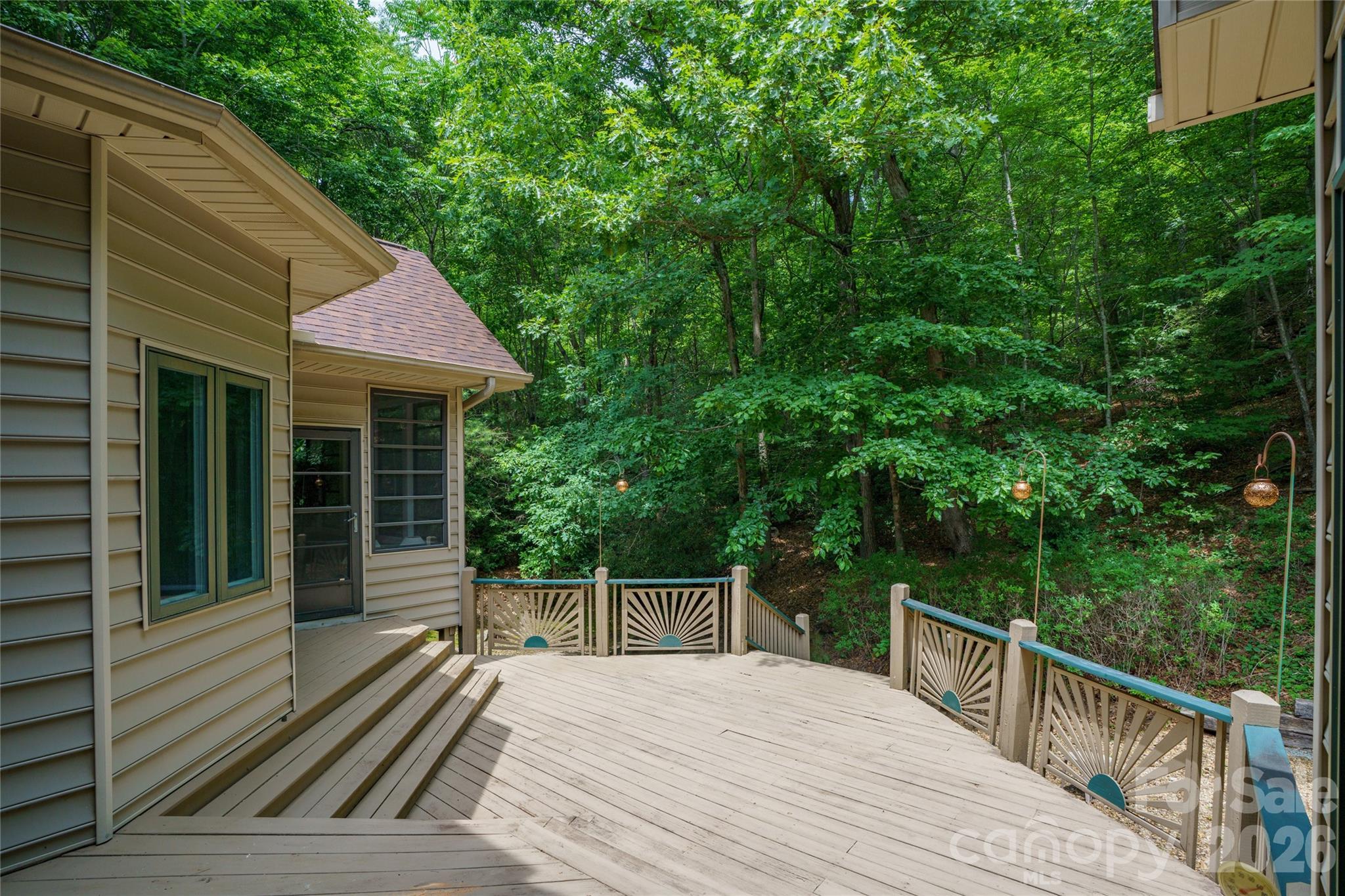 Deck - 136 Rumbling Bald Road, Lake Lure
