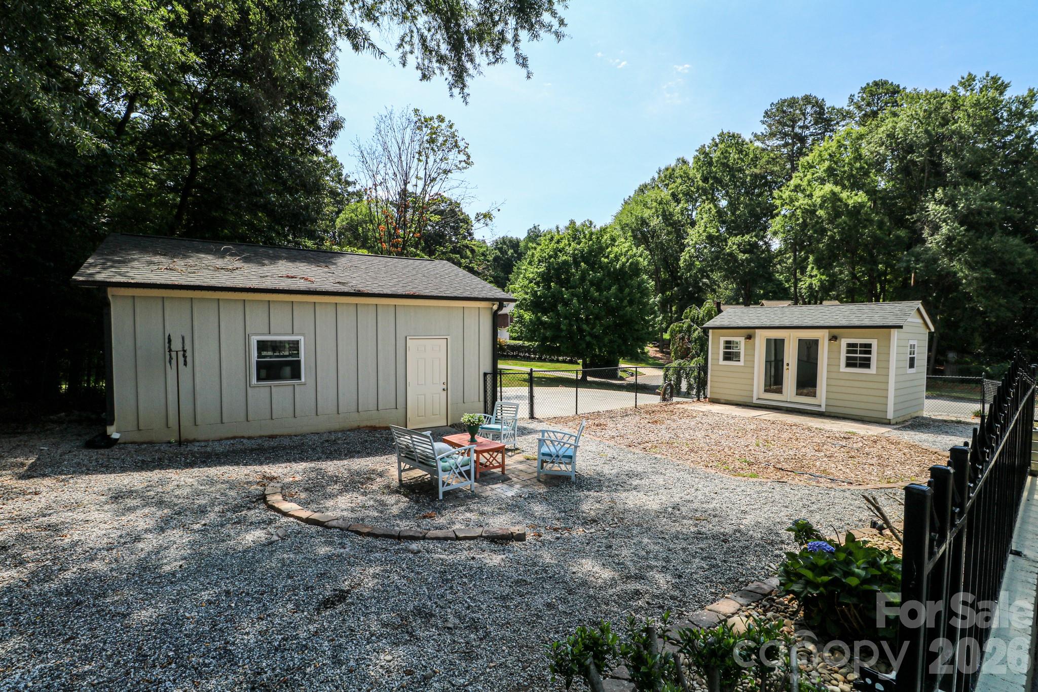 24X24 heated workshop with extra wide separate driveway. - 120 Wellington Drive, Salisbury