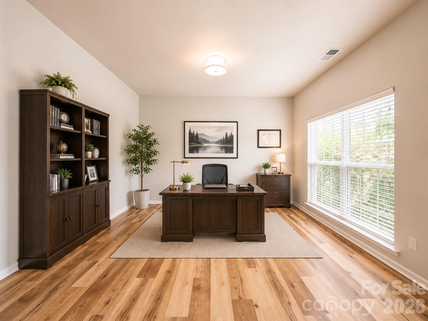 Formal office Virtual staging - 4857 Annelise Drive, Harrisburg