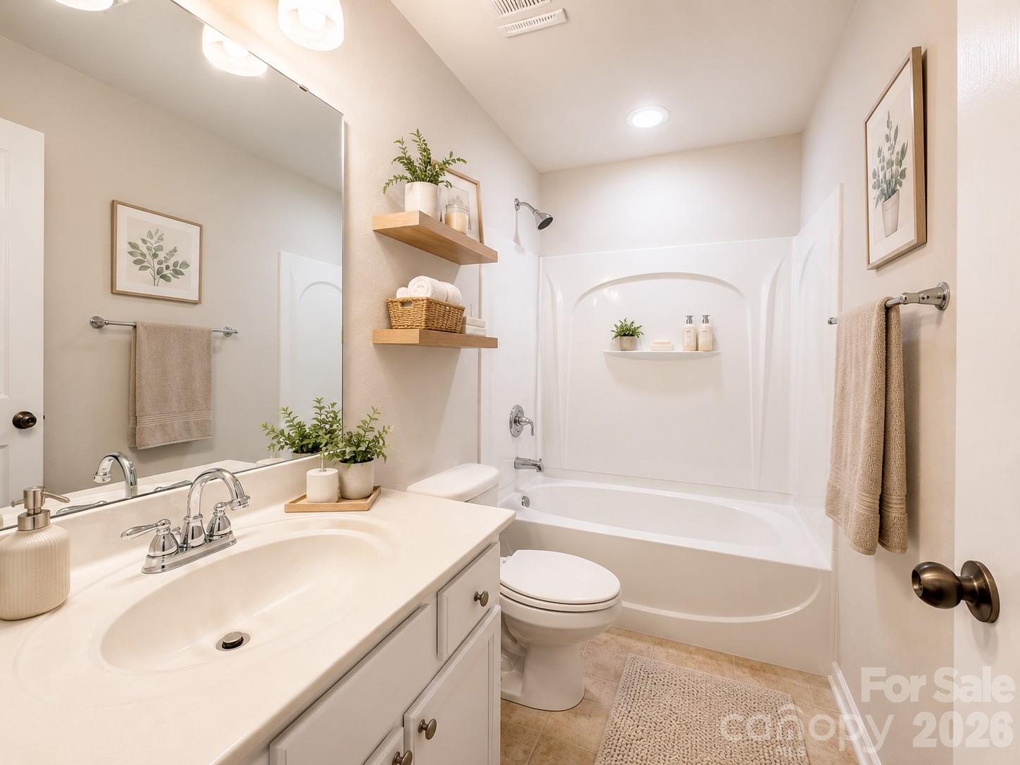 third full bath Virtual staging - 4857 Annelise Drive, Harrisburg