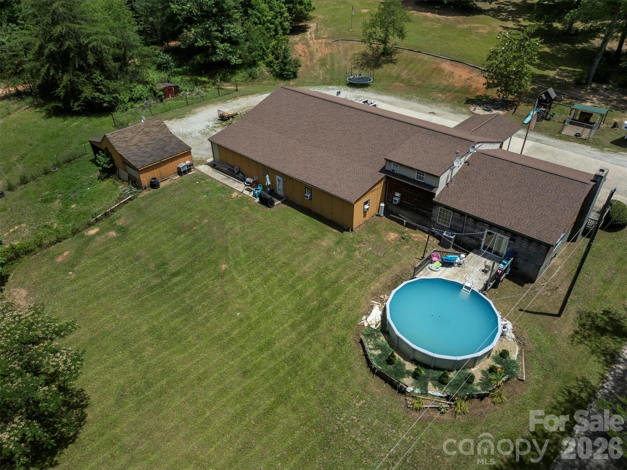 Aerial of Property - 2269 Lee Roy Lane, Lenoir