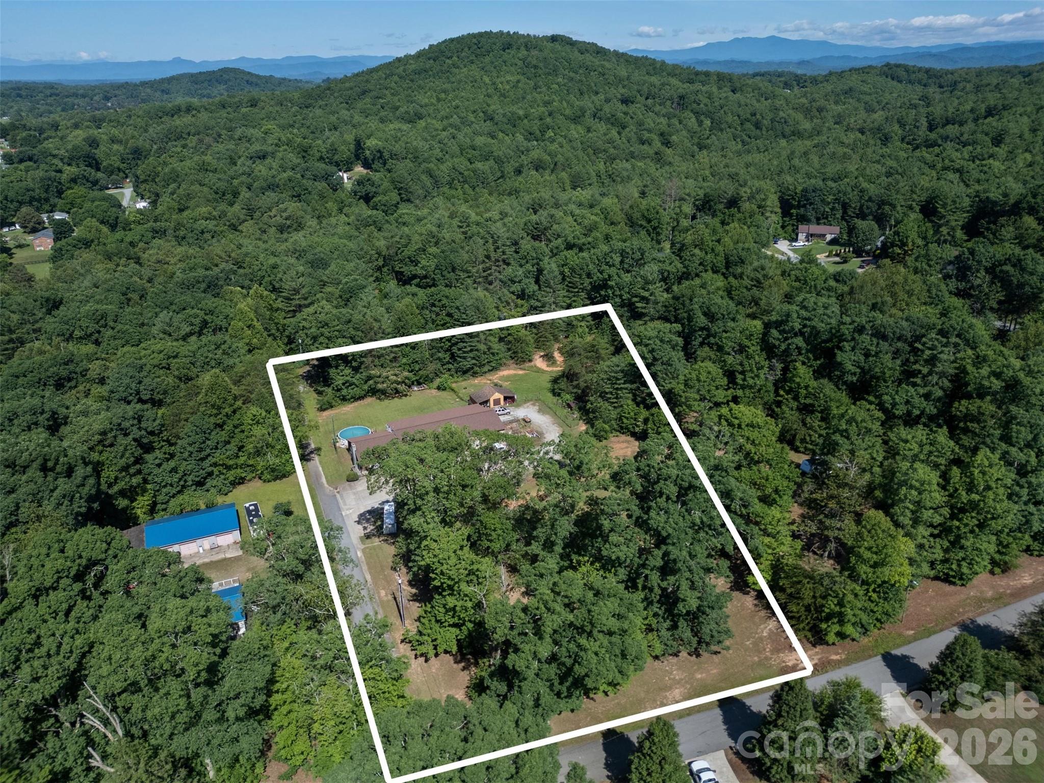 Property Lines - 2269 Lee Roy Lane, Lenoir