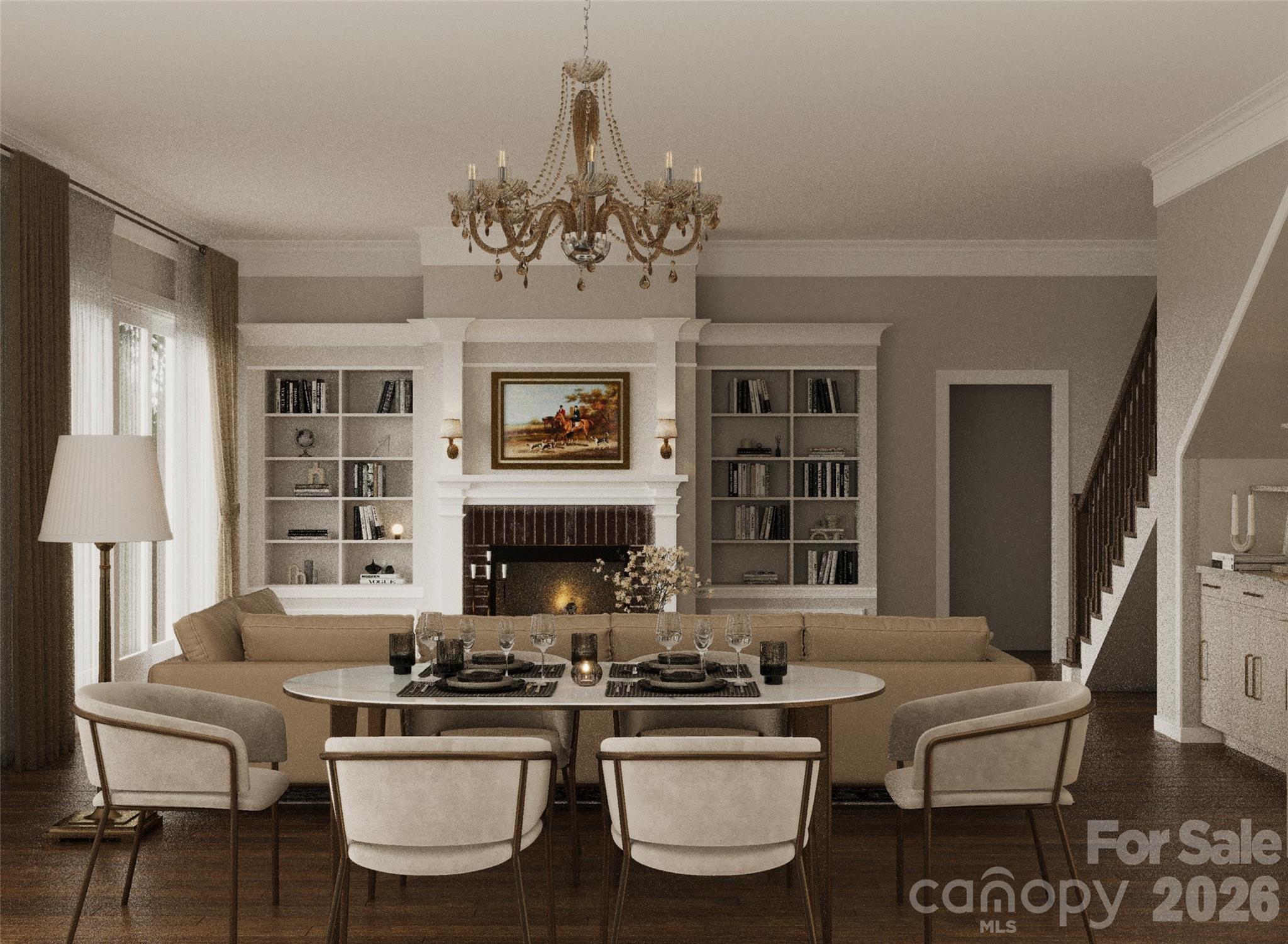 Great room inspiration photo - 295 Roberts Lane N, Flat Rock