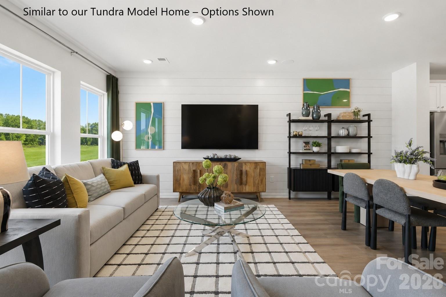 Spacious Living Room - 6063 White Aster Lane, Charlotte