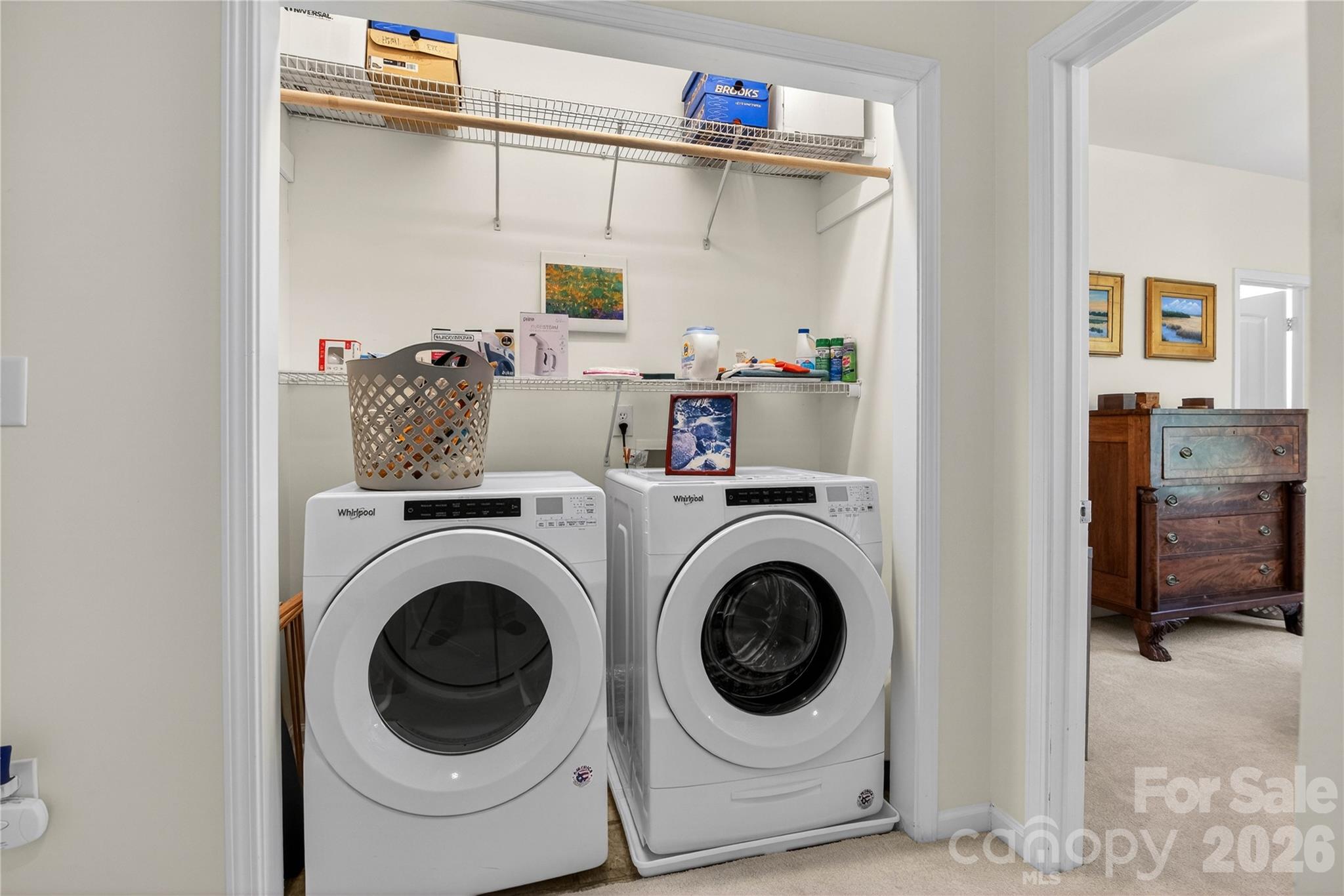 Laundry Closet - W/D remain - 278 Davidson Gateway Drive, Davidson