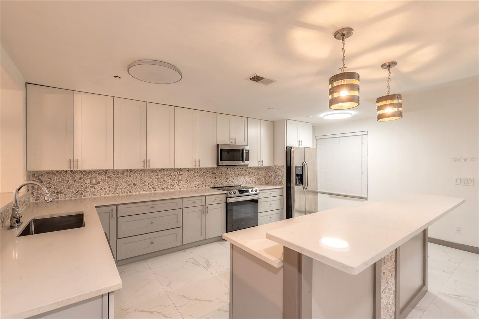 Virt Staged Living Room - 424 LUNA BELLA LN #416C, NEW SMYRNA BEACH
