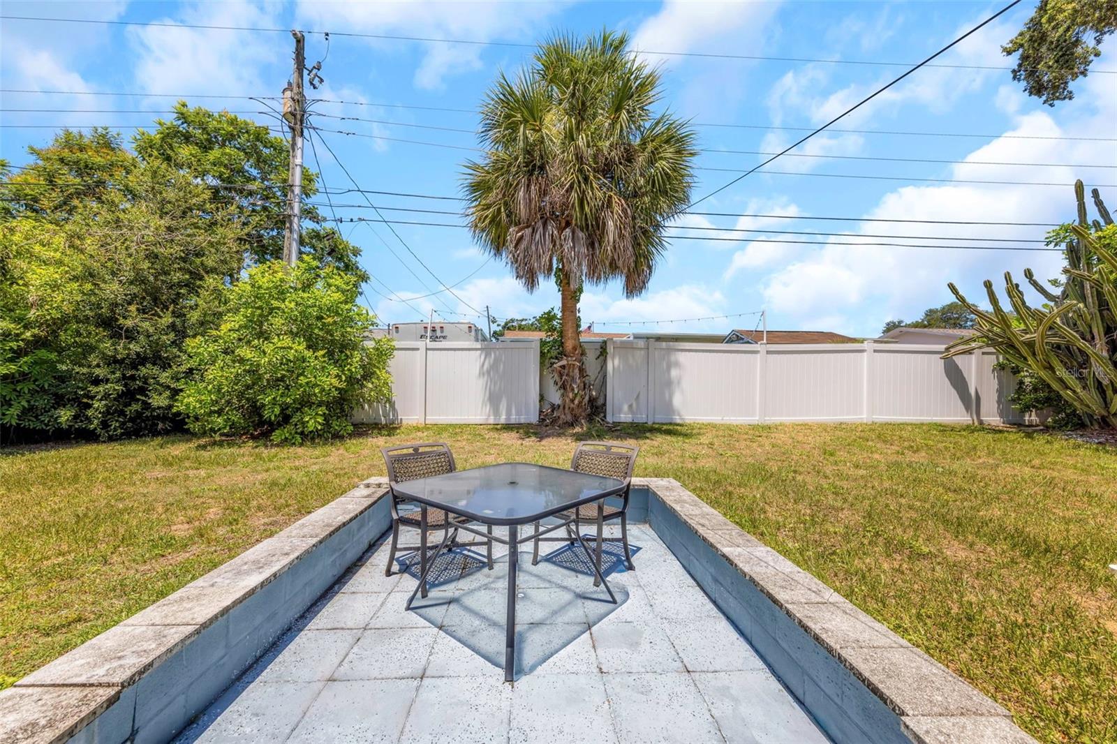 Rear Patio - 1806 VANCOUVER DR, CLEARWATER