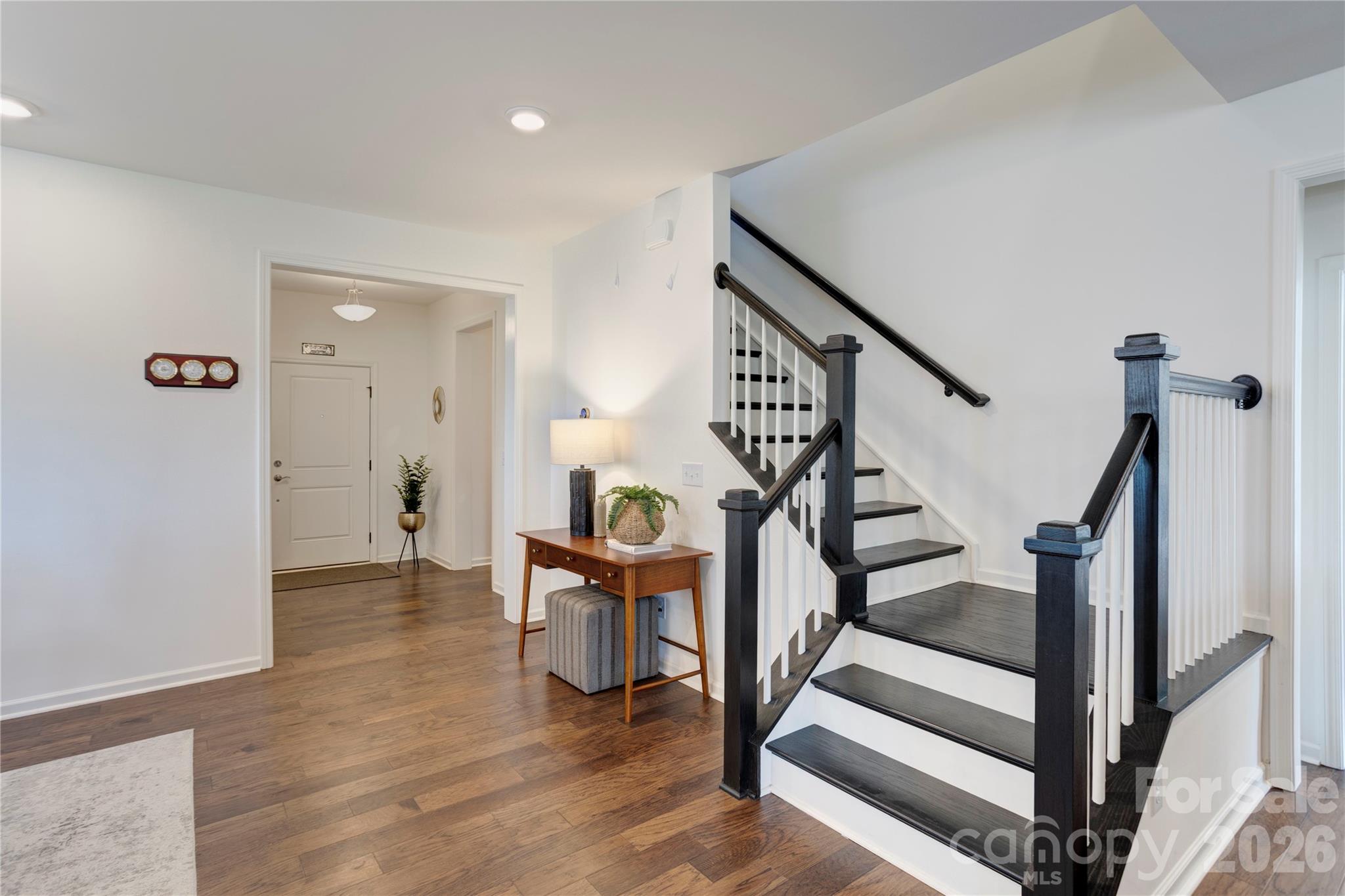 Wood floor and foyer area - 6319 Clarisse Drive SW, Concord
