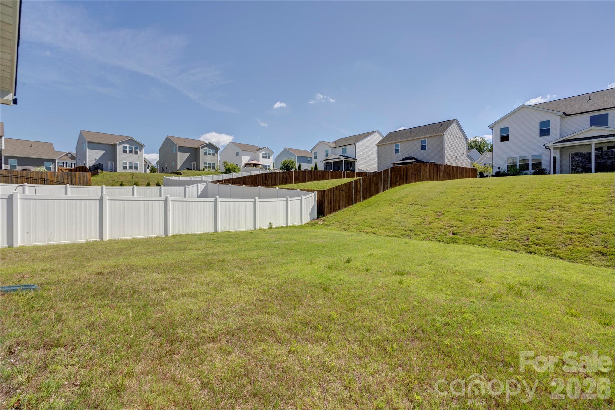 Great back yard - 6319 Clarisse Drive SW, Concord
