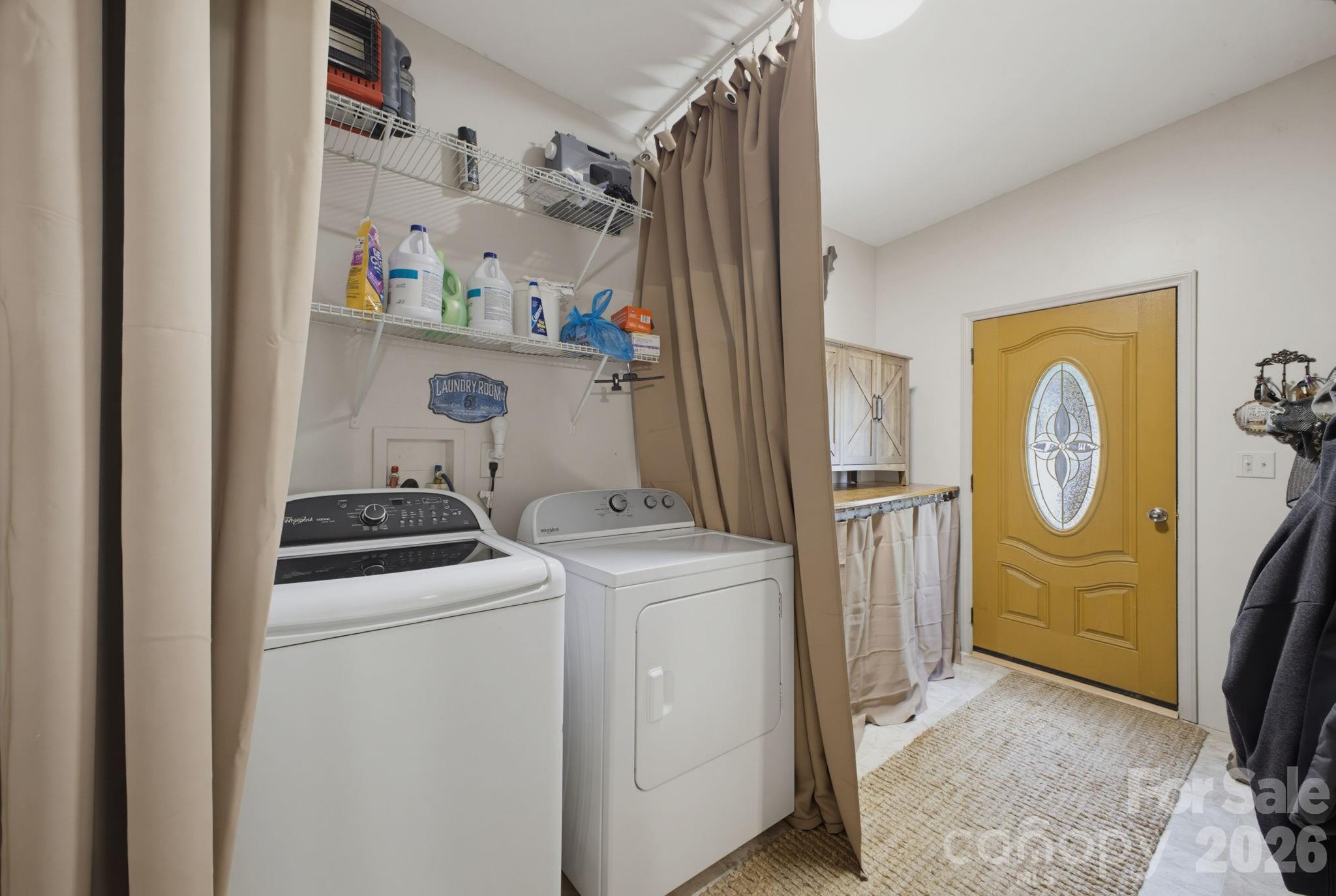 Mudroom / laundry room - 1239 W McGuinn Road, Mill Spring