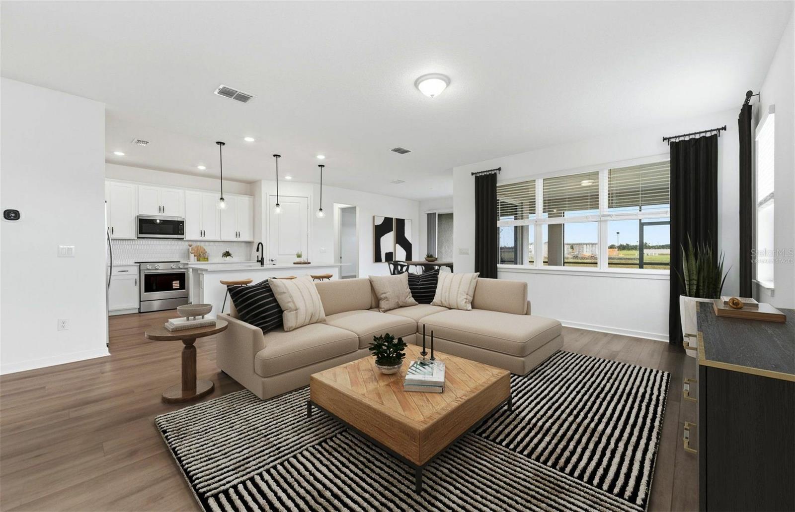 Virtually Staged - Open Gathering Room - 10005 JOHNSON OAKS GLN, PARRISH