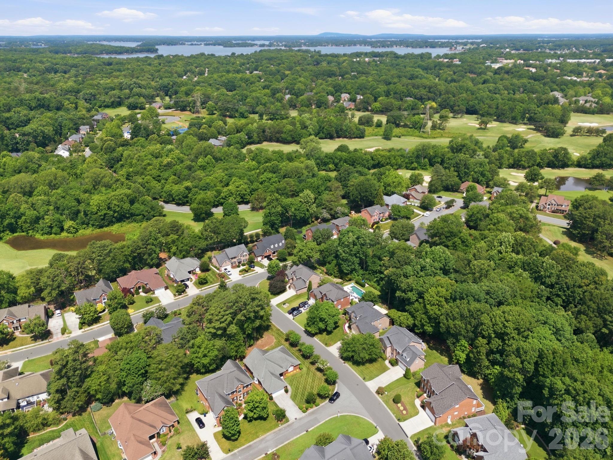 Additional views of community and public golf course - 9329 Uxbridge Lane, Huntersville