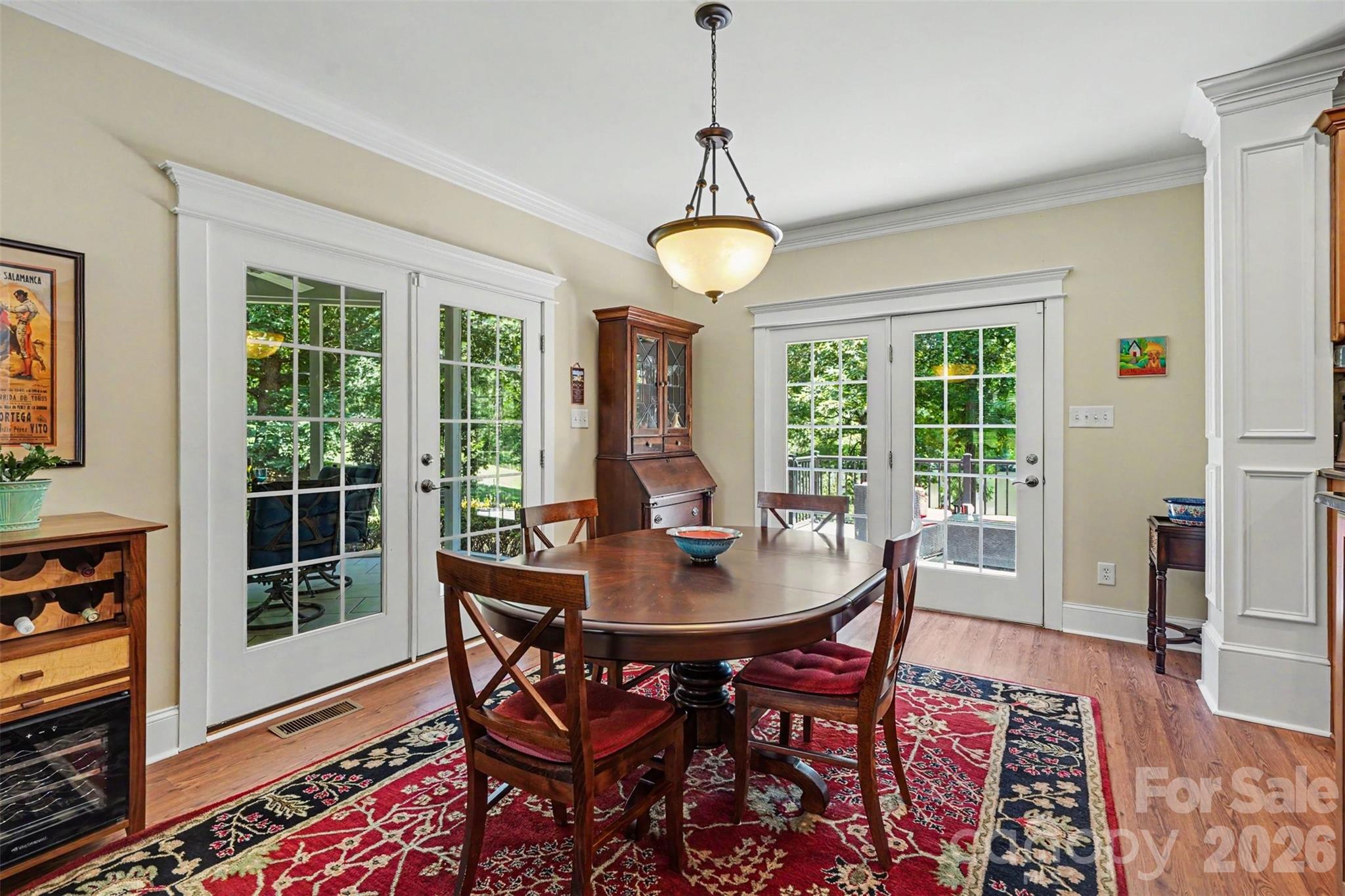 Door to the screened porch - 162 Twin Lakes Drive, Statesville