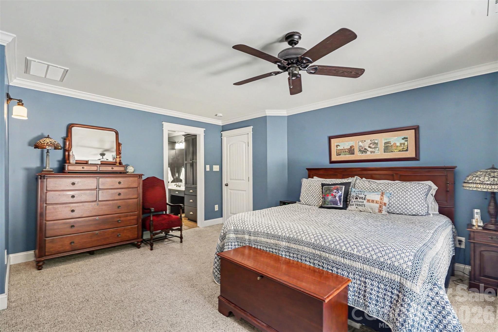 Primary bedroom suite - 162 Twin Lakes Drive, Statesville