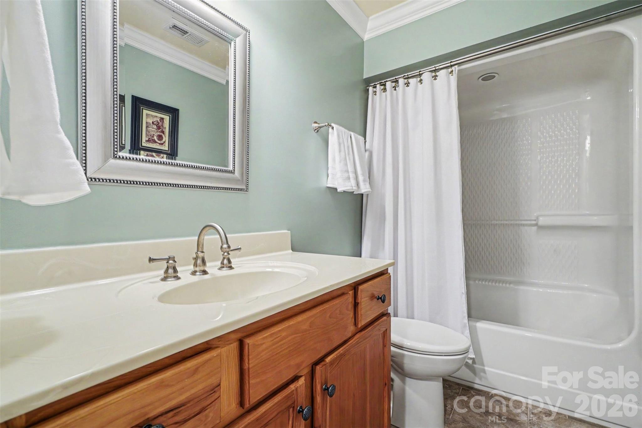 Hall bath - 162 Twin Lakes Drive, Statesville