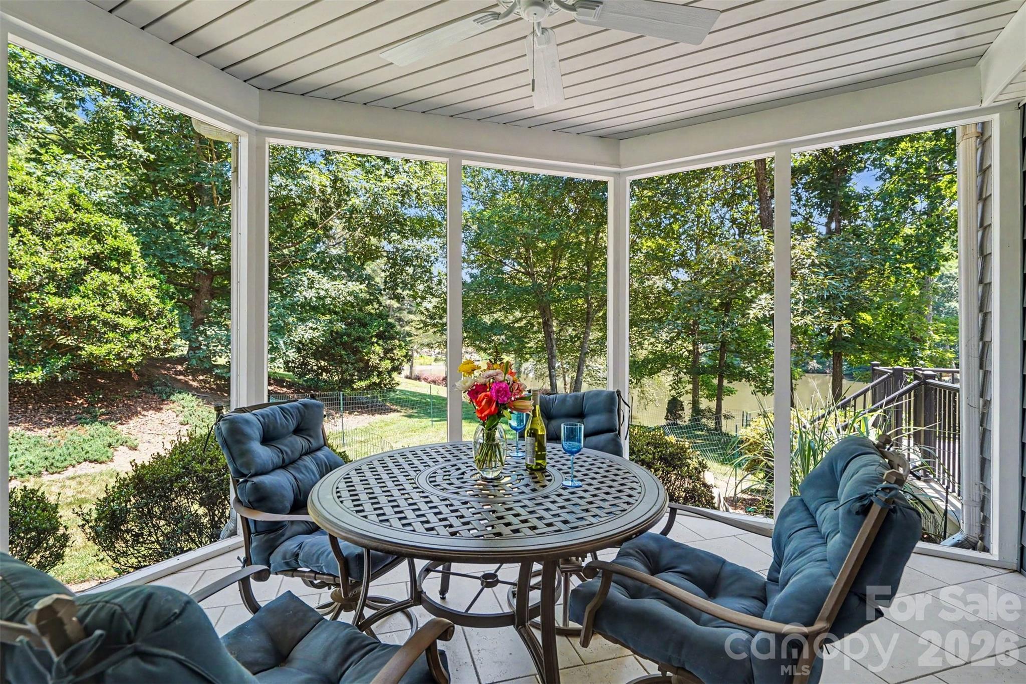 Screened porch - 162 Twin Lakes Drive, Statesville