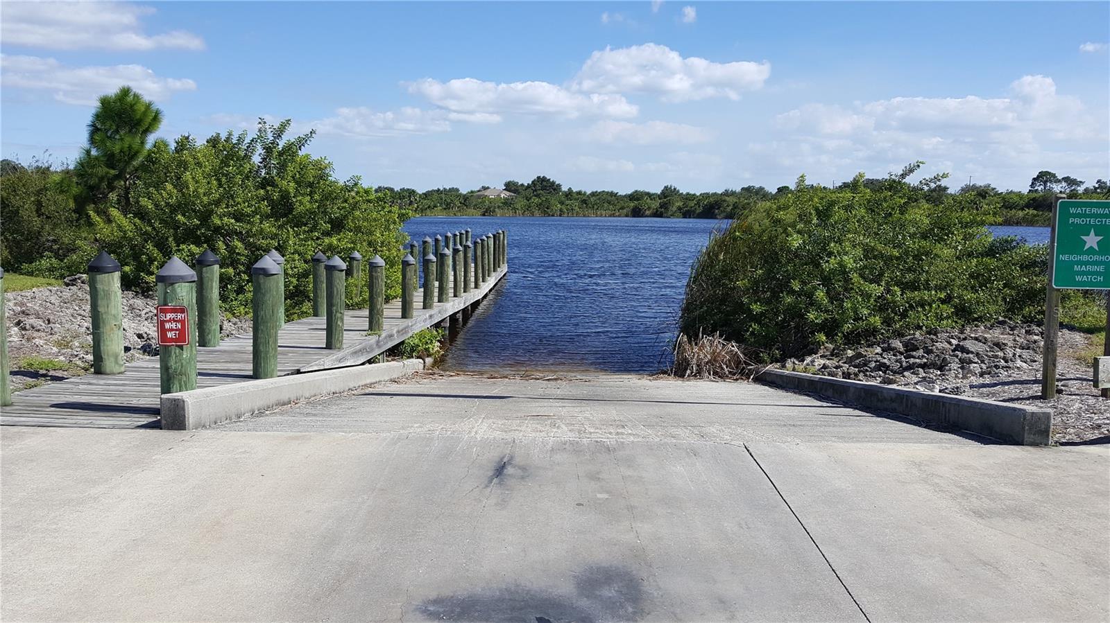 Public Boat Ramp - 10022 CALUMET BLVD, PORT CHARLOTTE