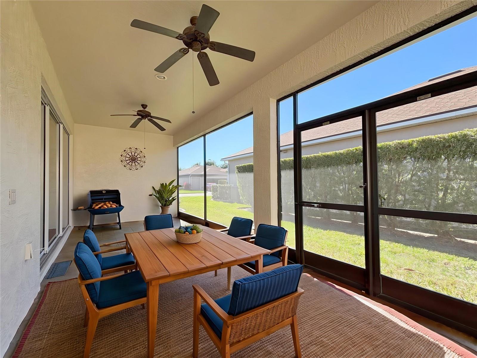 Patio.Lanai Virtually Staged - 4577 BACK NINE DR, WINTER HAVEN