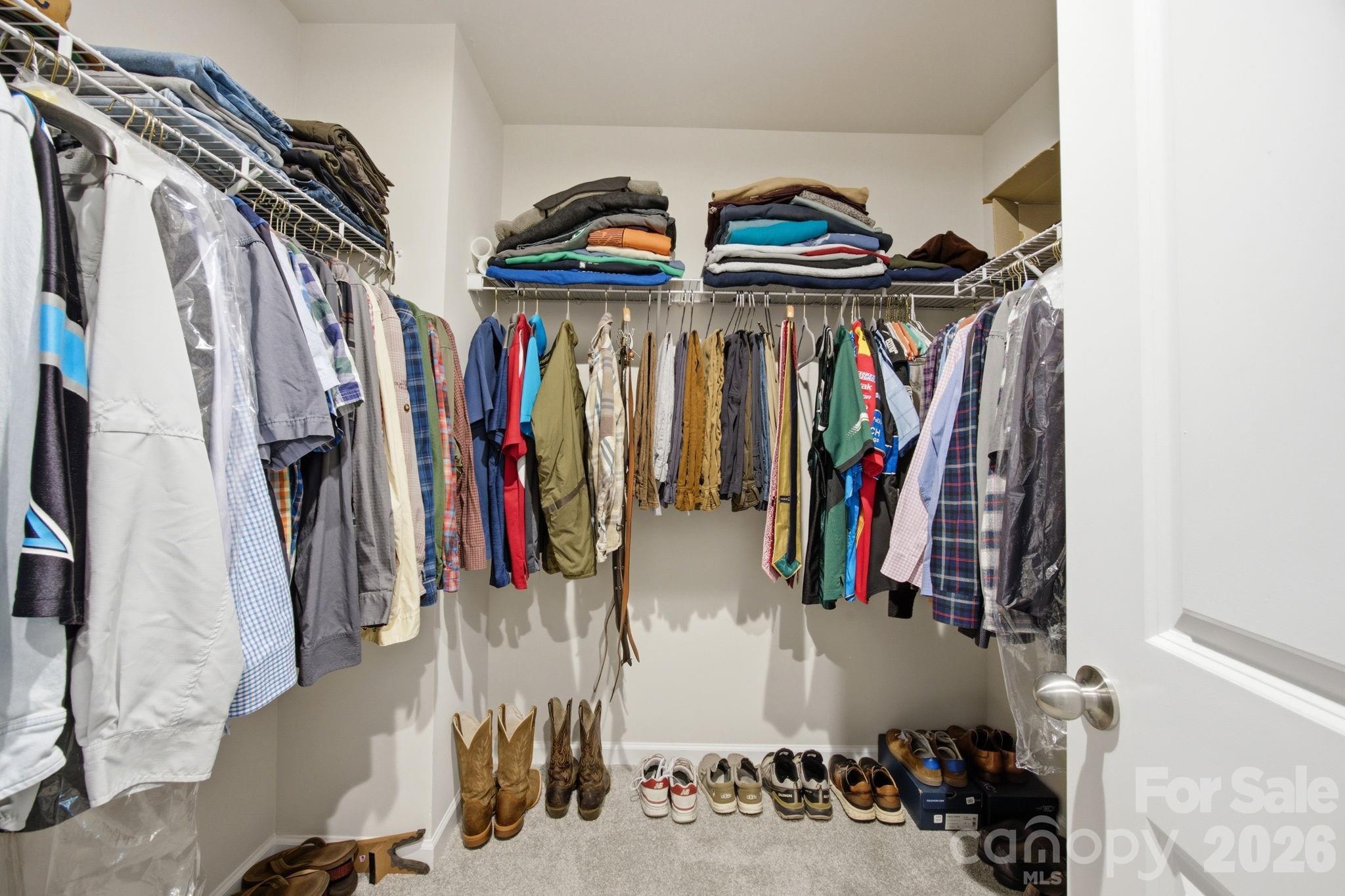 Primary Walk-In Closet - 169 Marron Drive, Indian Trail