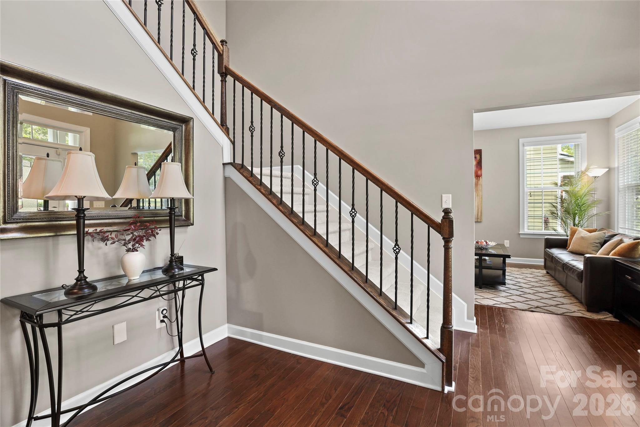 Front Entry Foyer - 2412 Hamlet Court, Matthews