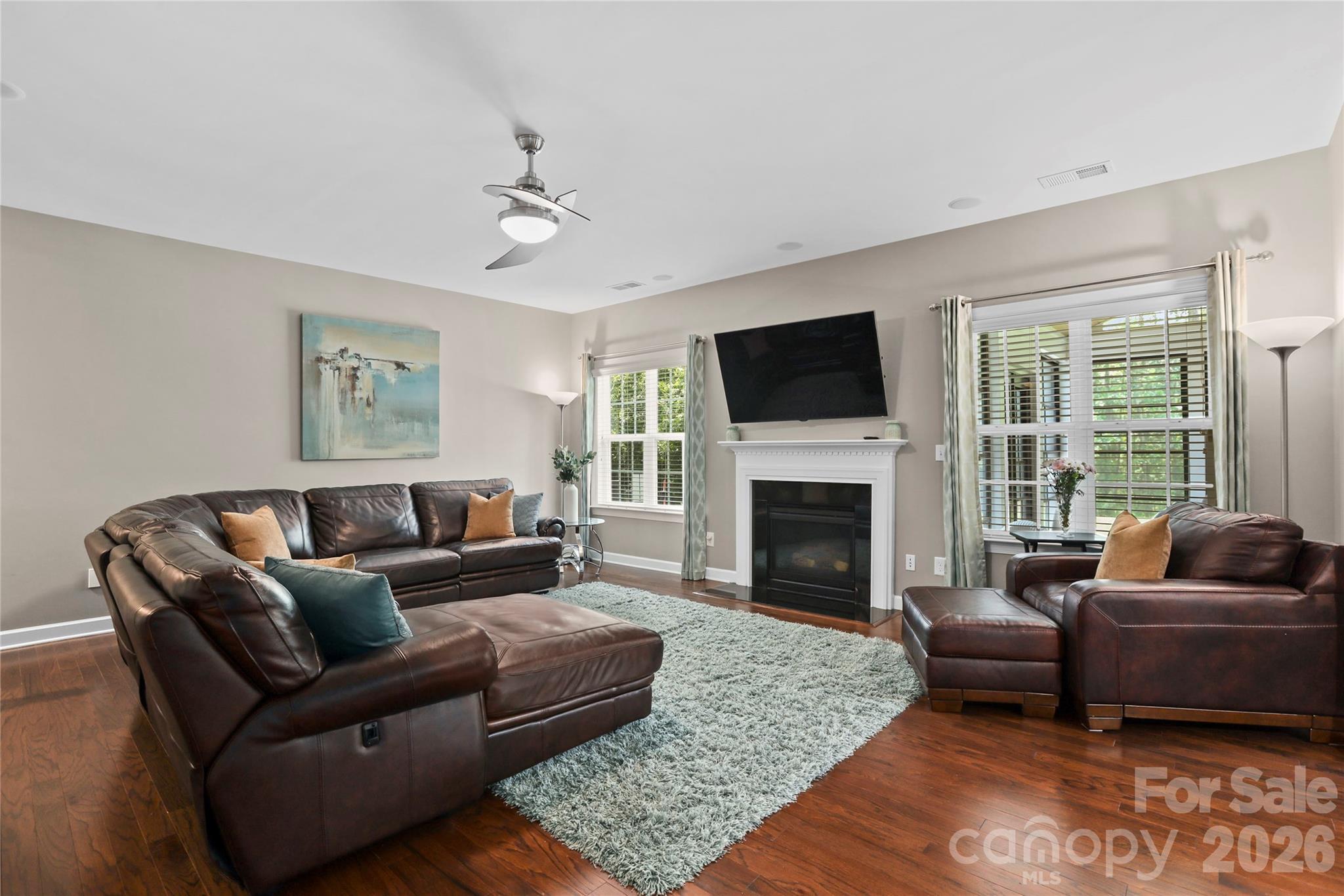 Family Room - 2412 Hamlet Court, Matthews
