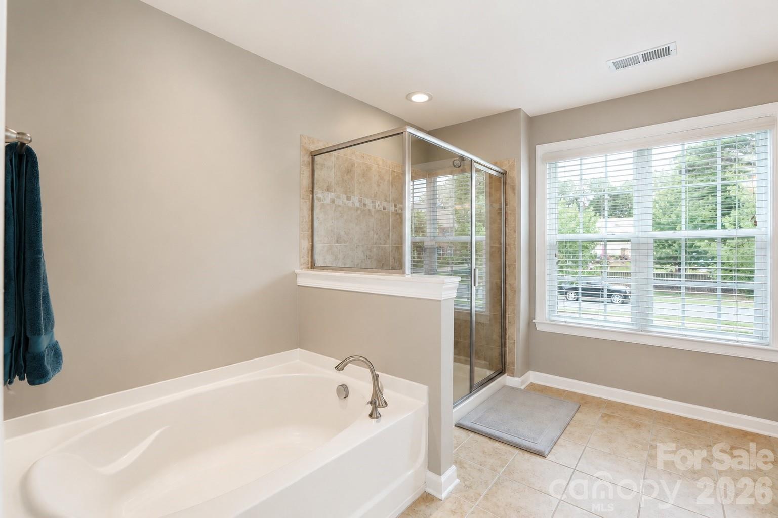 Primary Bathroom - 2412 Hamlet Court, Matthews