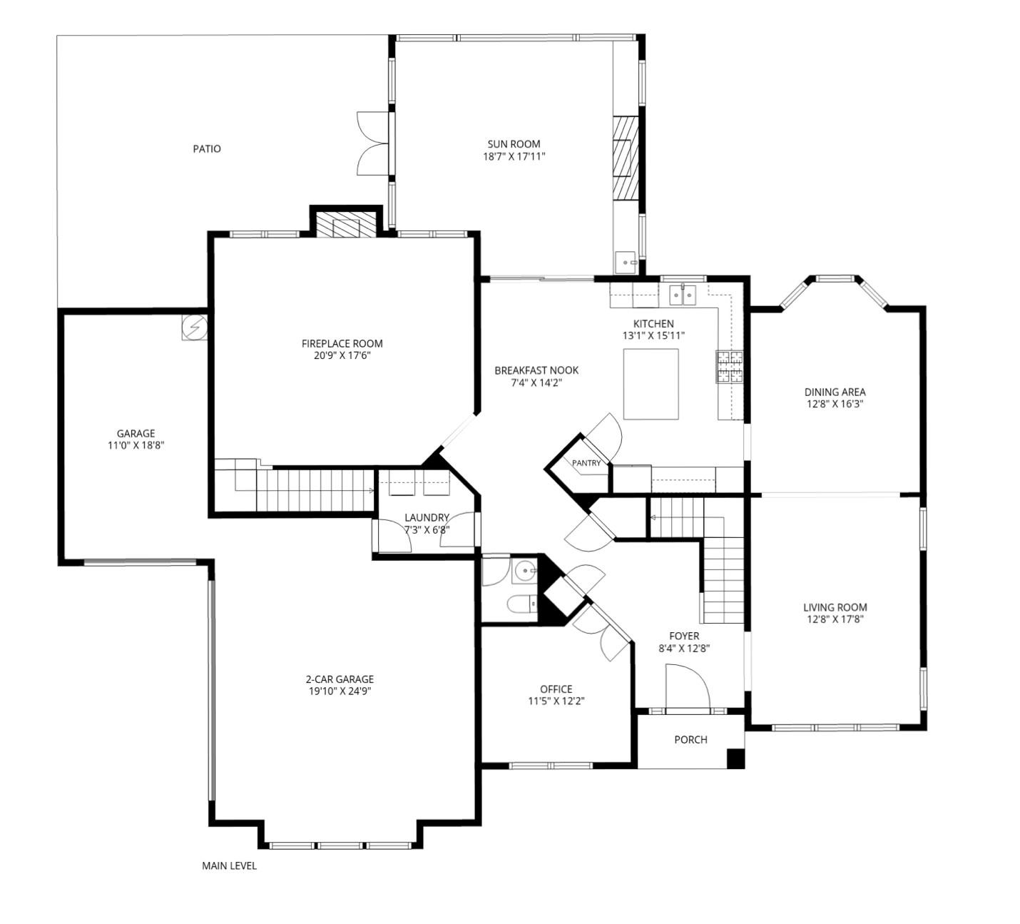 Main/First Floor - 2412 Hamlet Court, Matthews