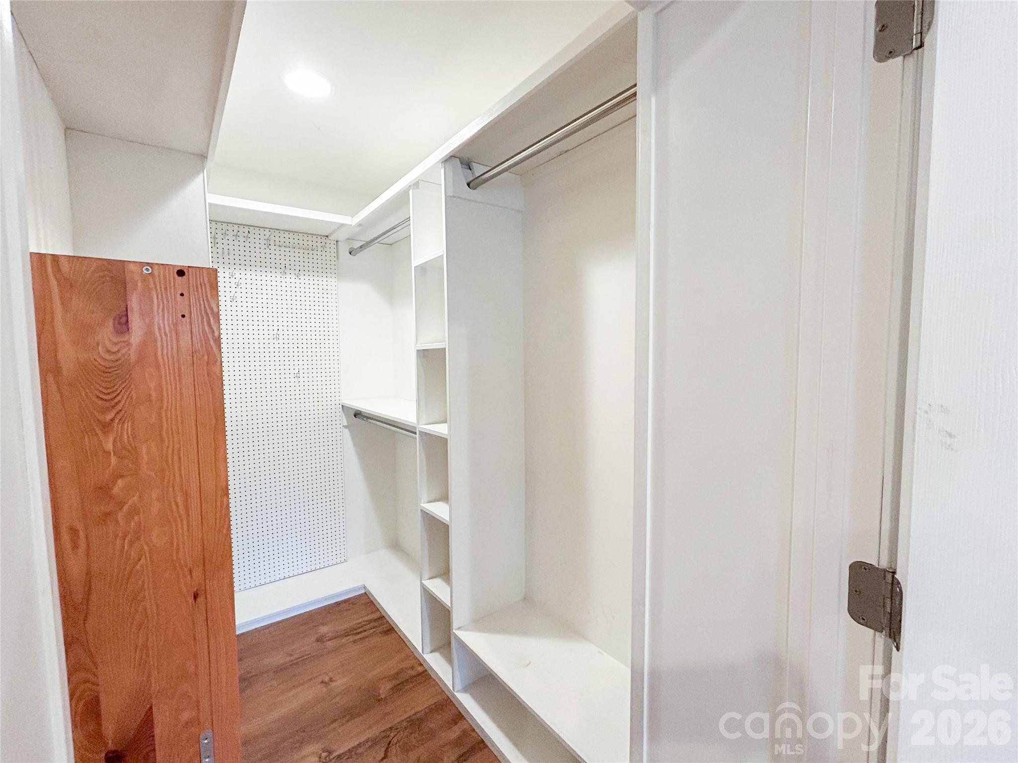 Primary walk in closet - 119 Hillcrest Street, Shelby